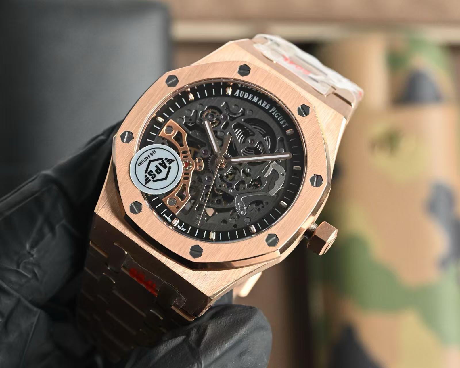 Golden, Silver and Black Watch
