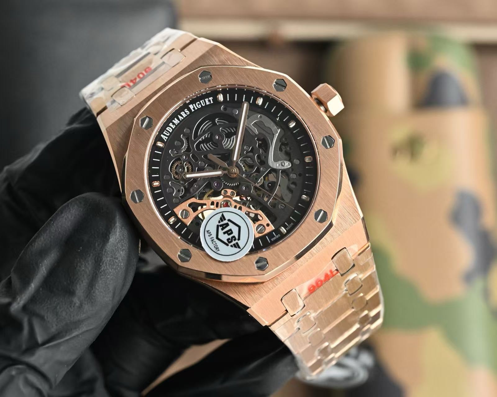 Golden, Silver and Black Watch