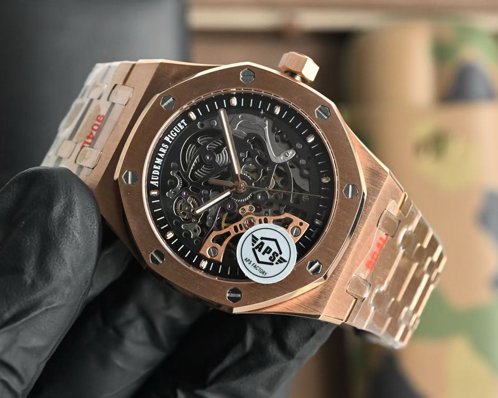 Golden, Silver and Black Watch