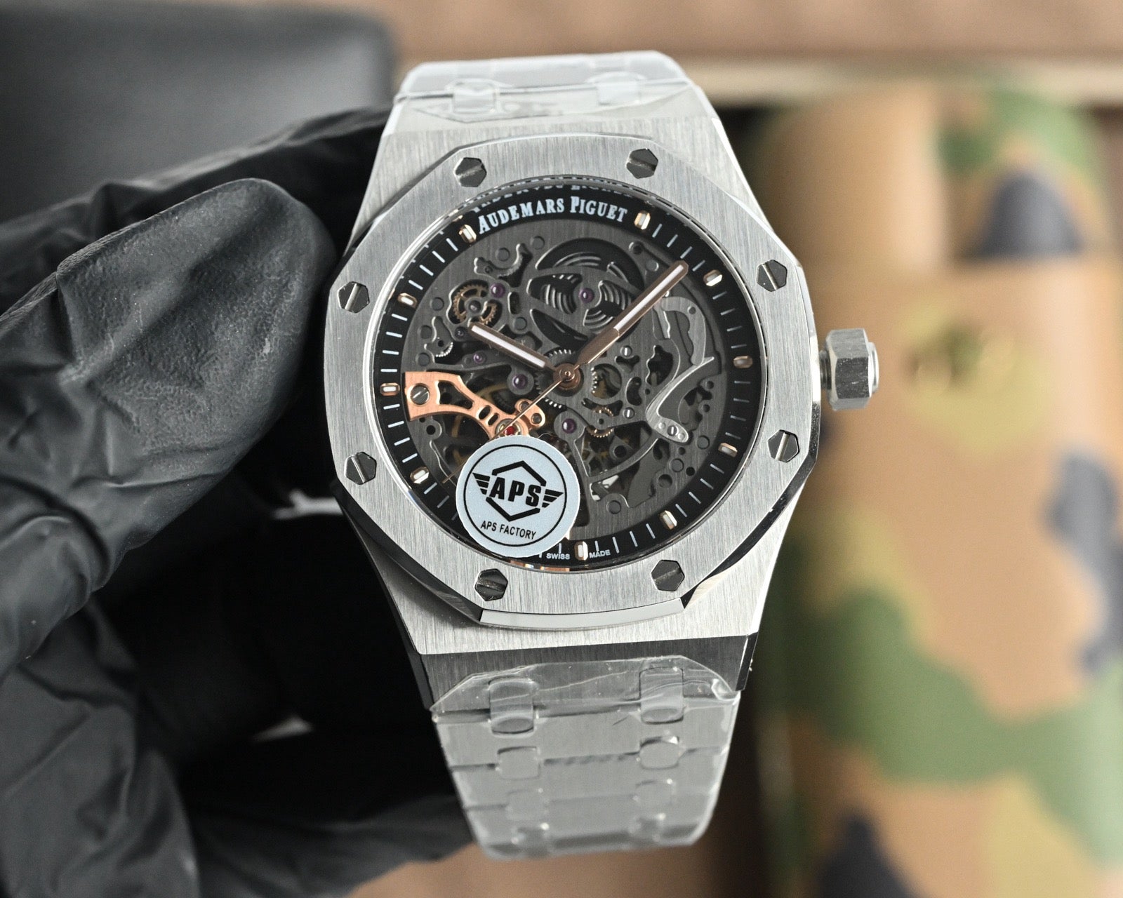 Golden, Silver and Black Watch