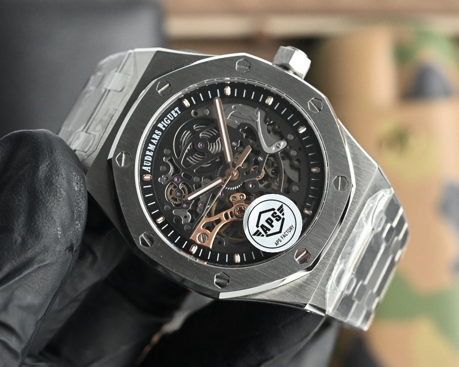 Golden, Silver and Black Watch