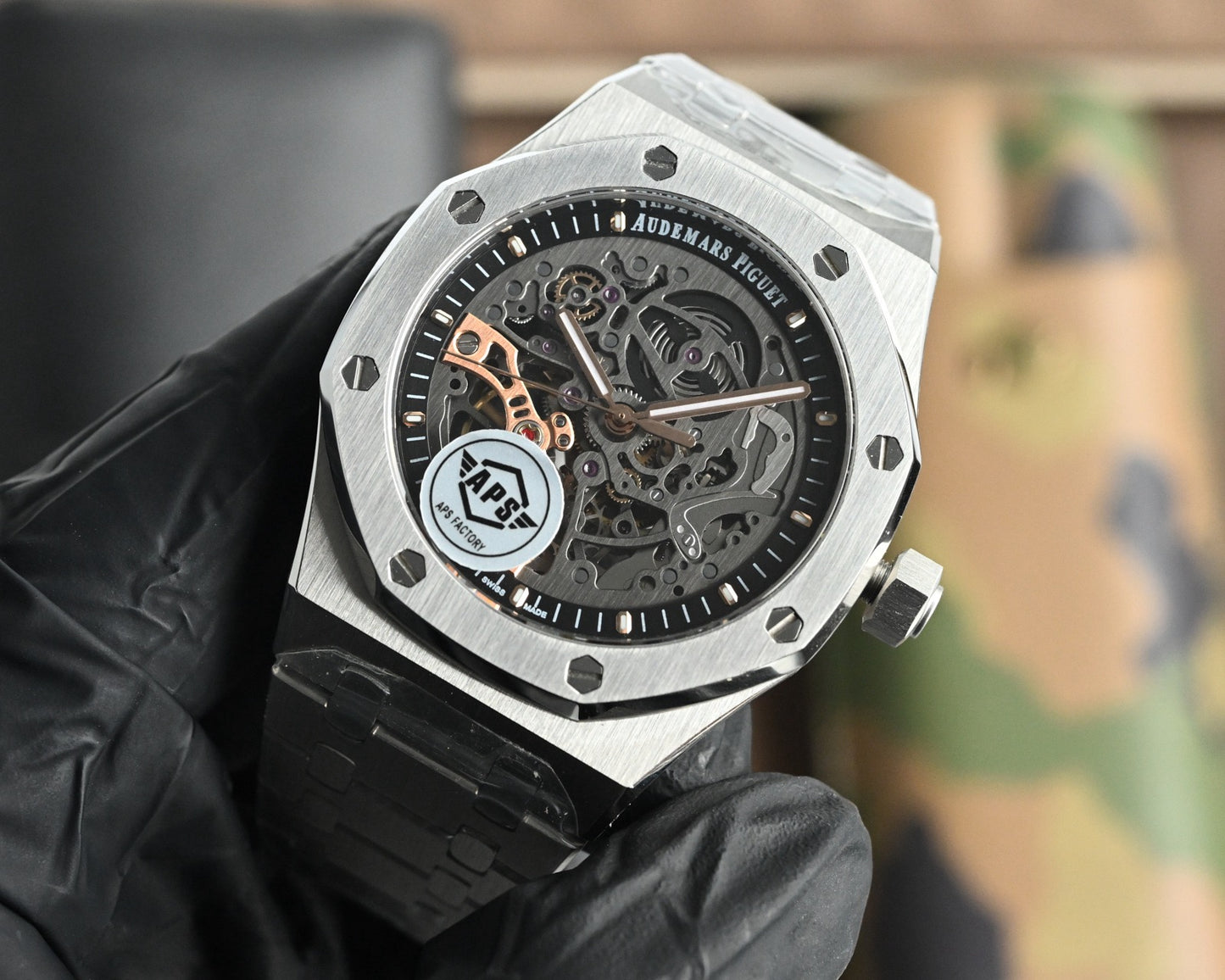Golden, Silver and Black Watch