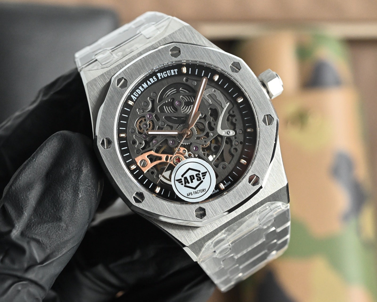 Golden, Silver and Black Watch