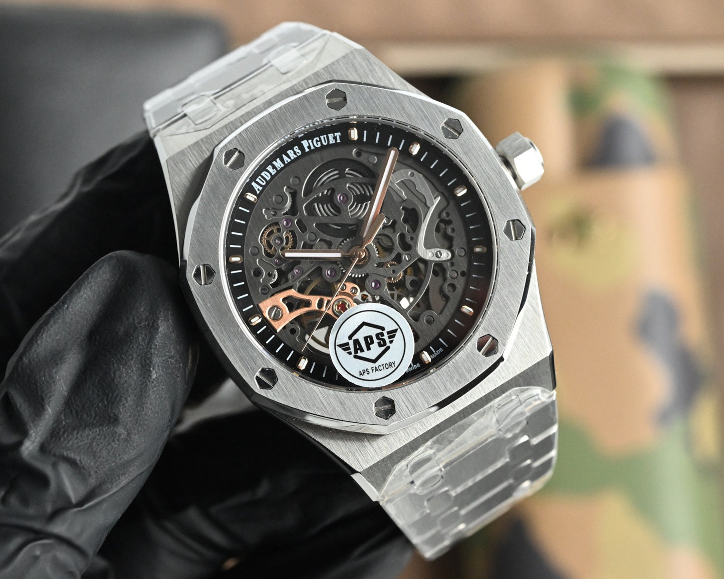 Golden, Silver and Black Watch