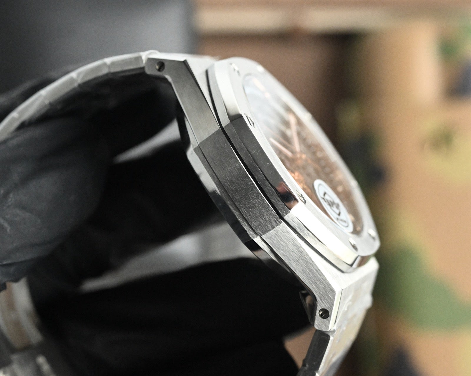 Golden, Silver and Black Watch