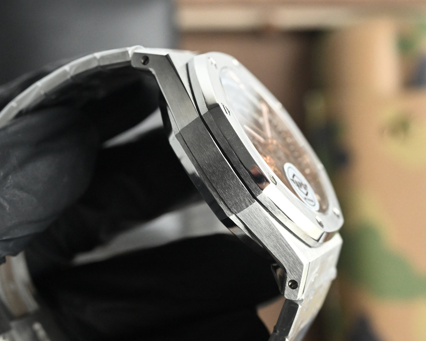 Golden, Silver and Black Watch