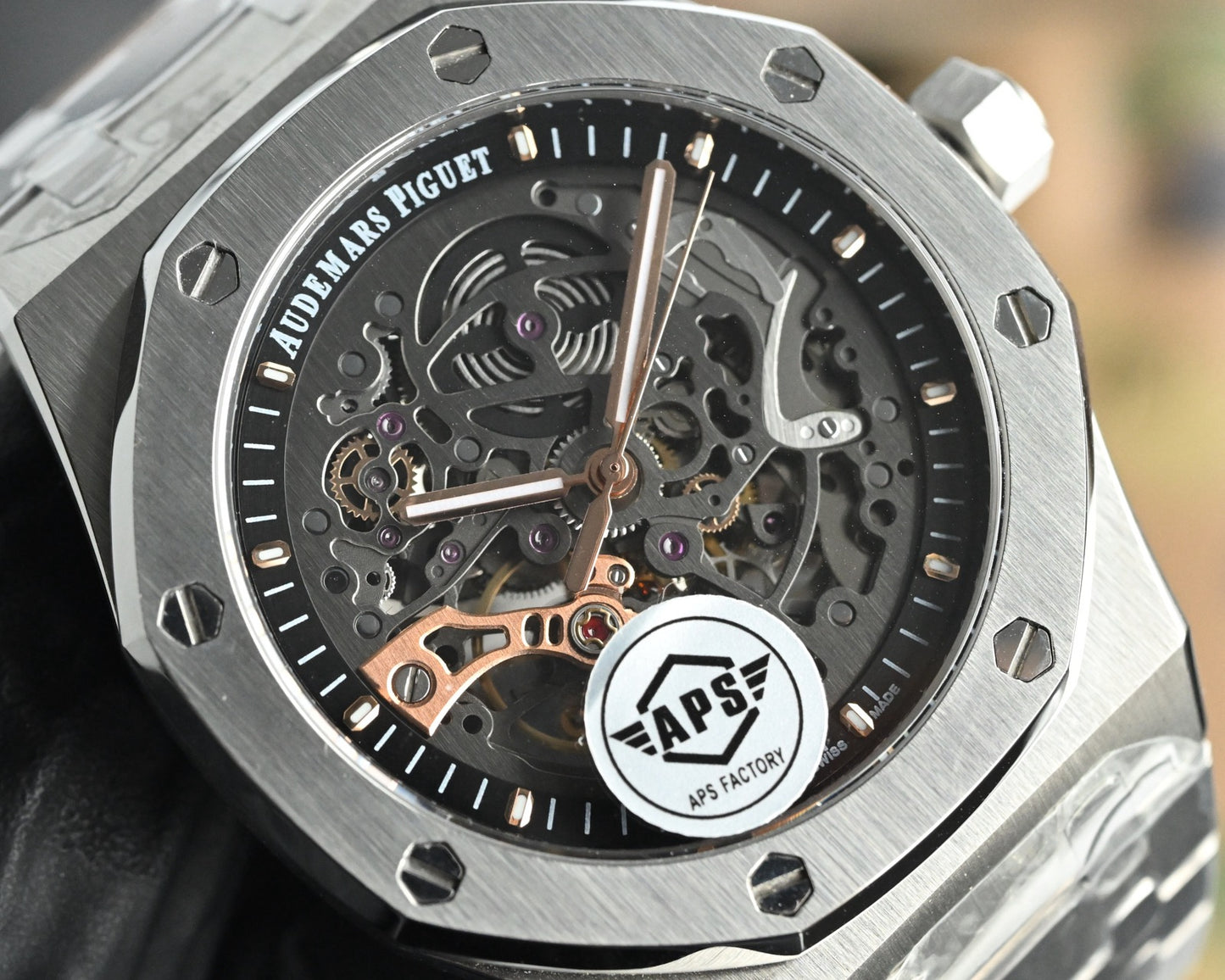 Golden, Silver and Black Watch