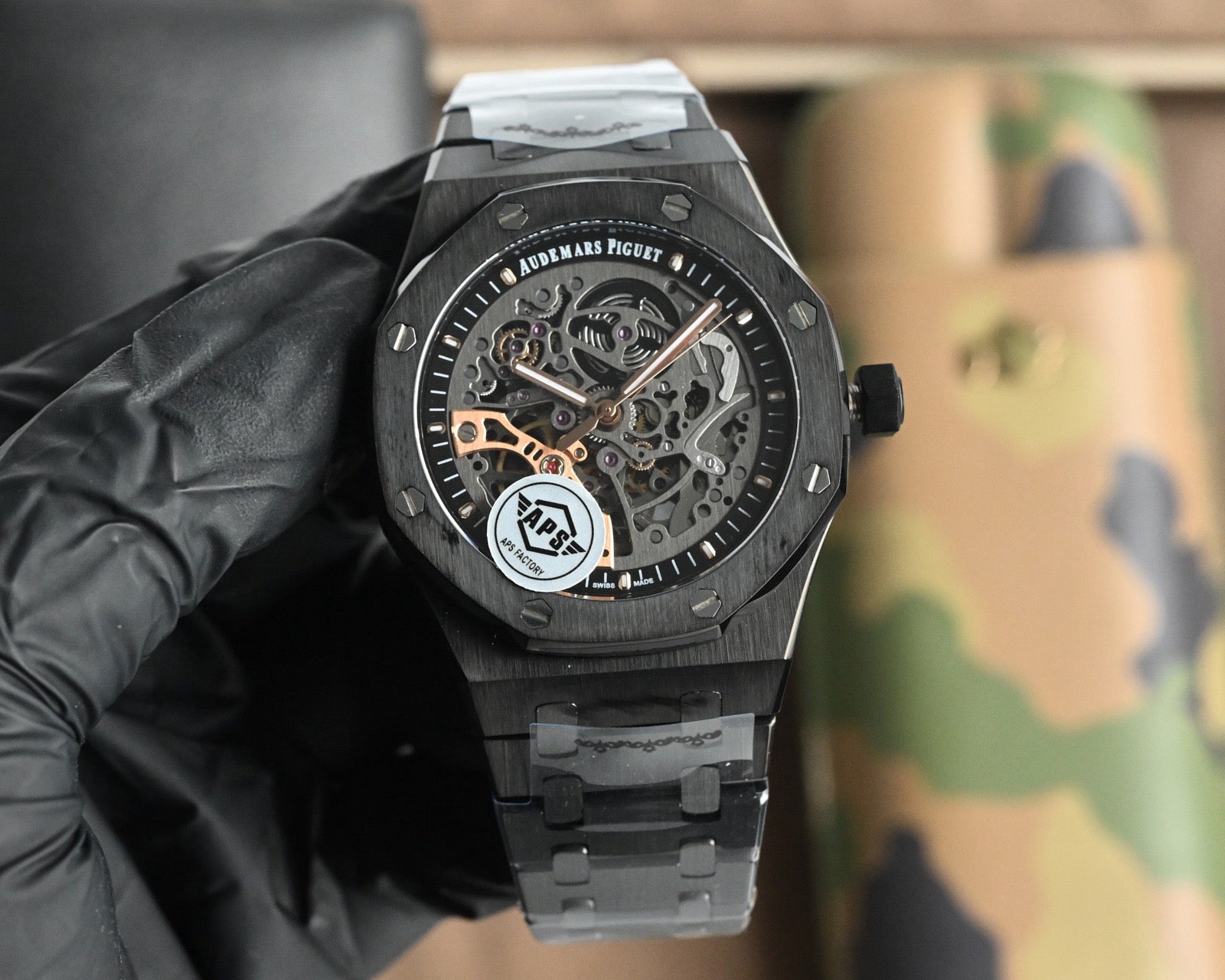 Golden, Silver and Black Watch