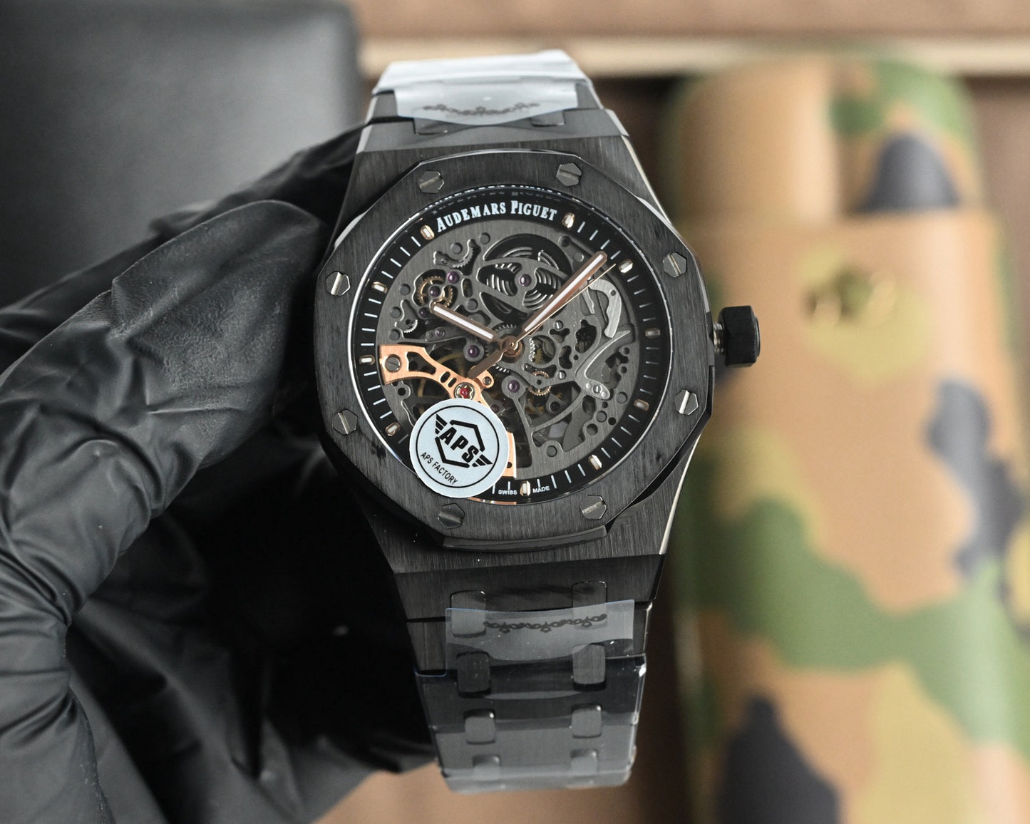 Golden, Silver and Black Watch