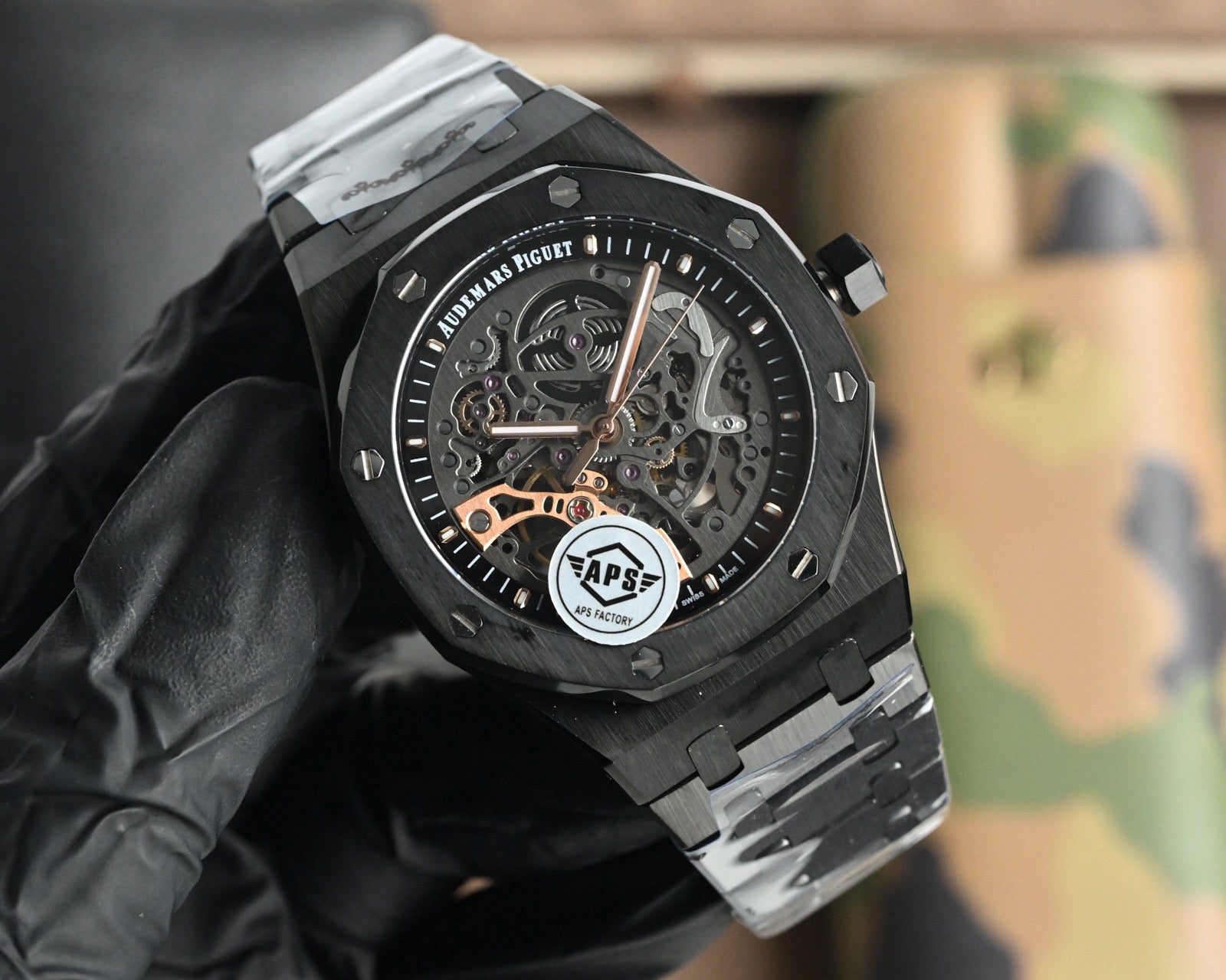 Golden, Silver and Black Watch