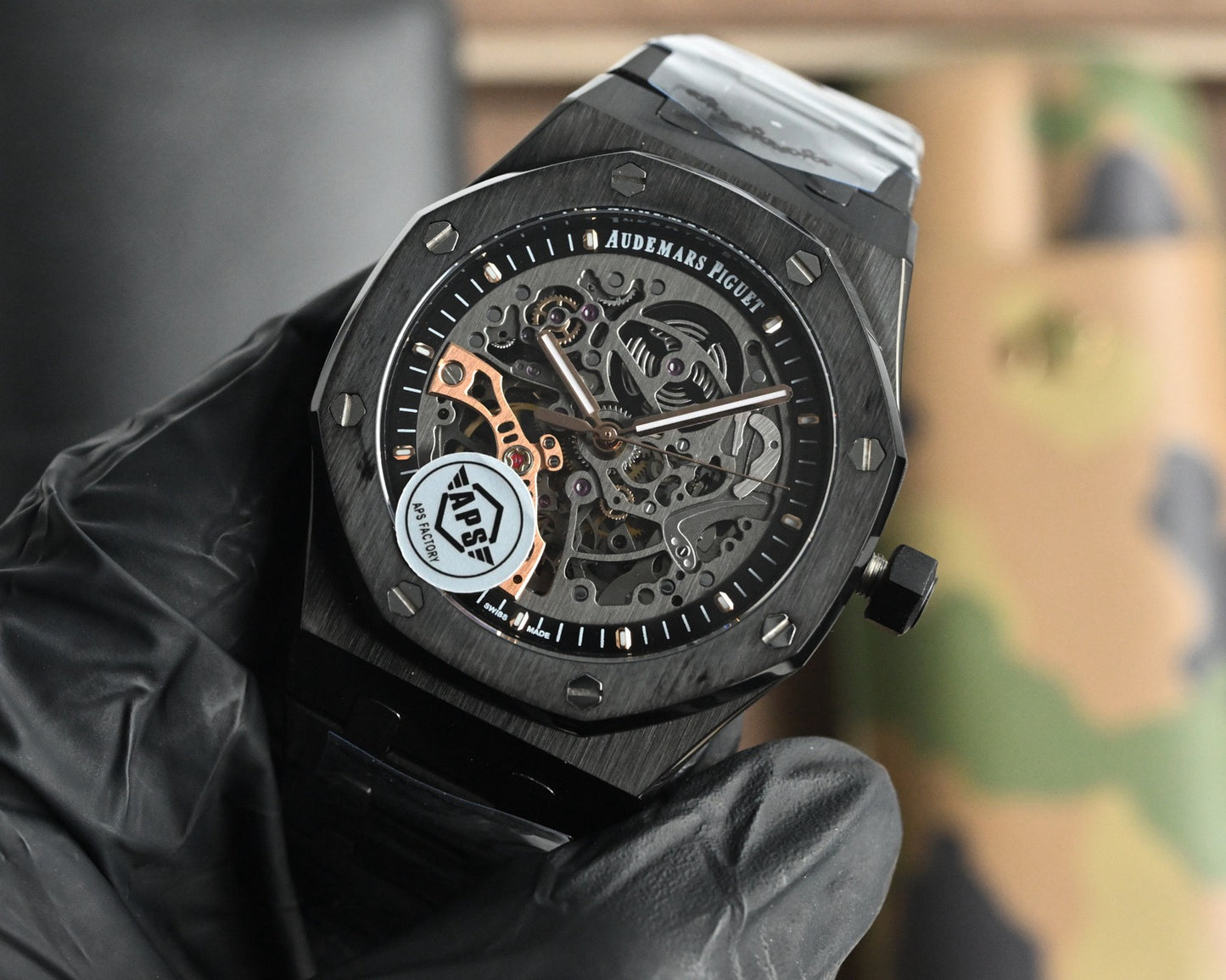 Golden, Silver and Black Watch