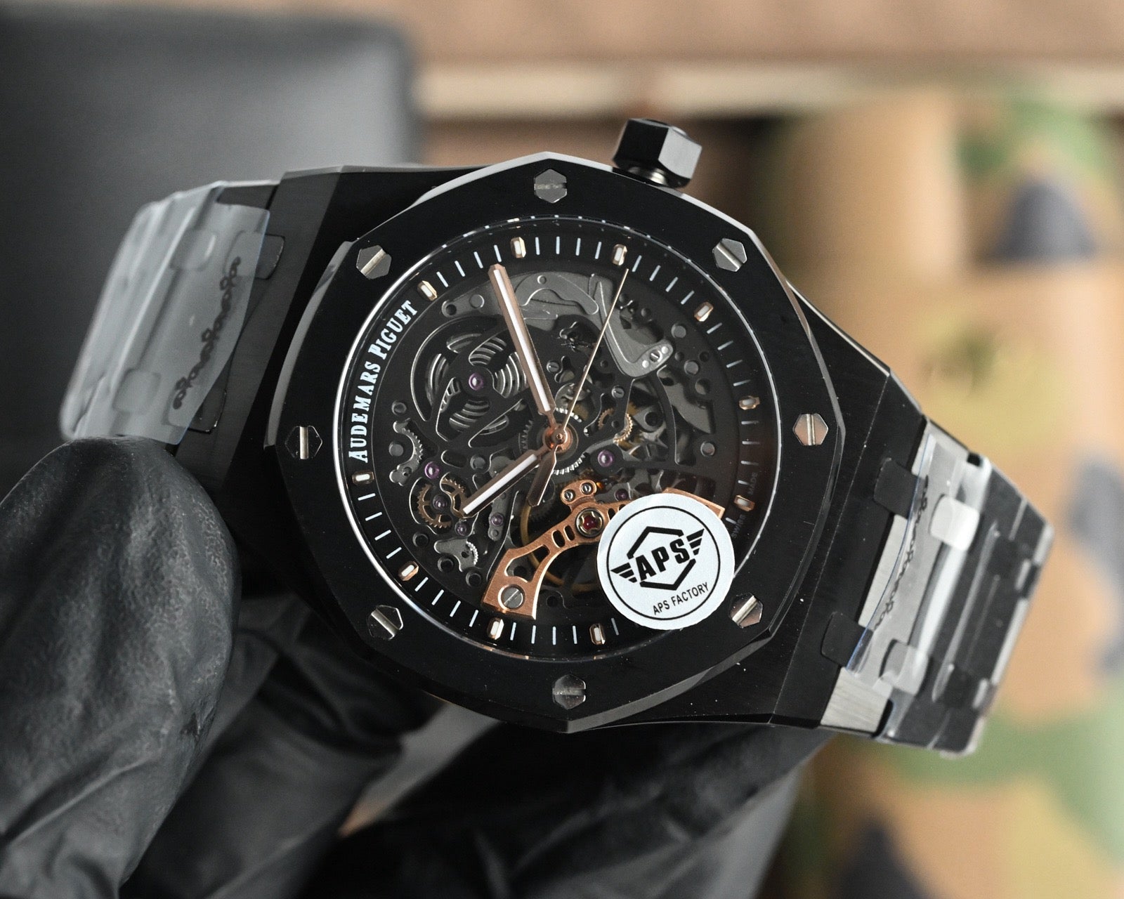 Golden, Silver and Black Watch