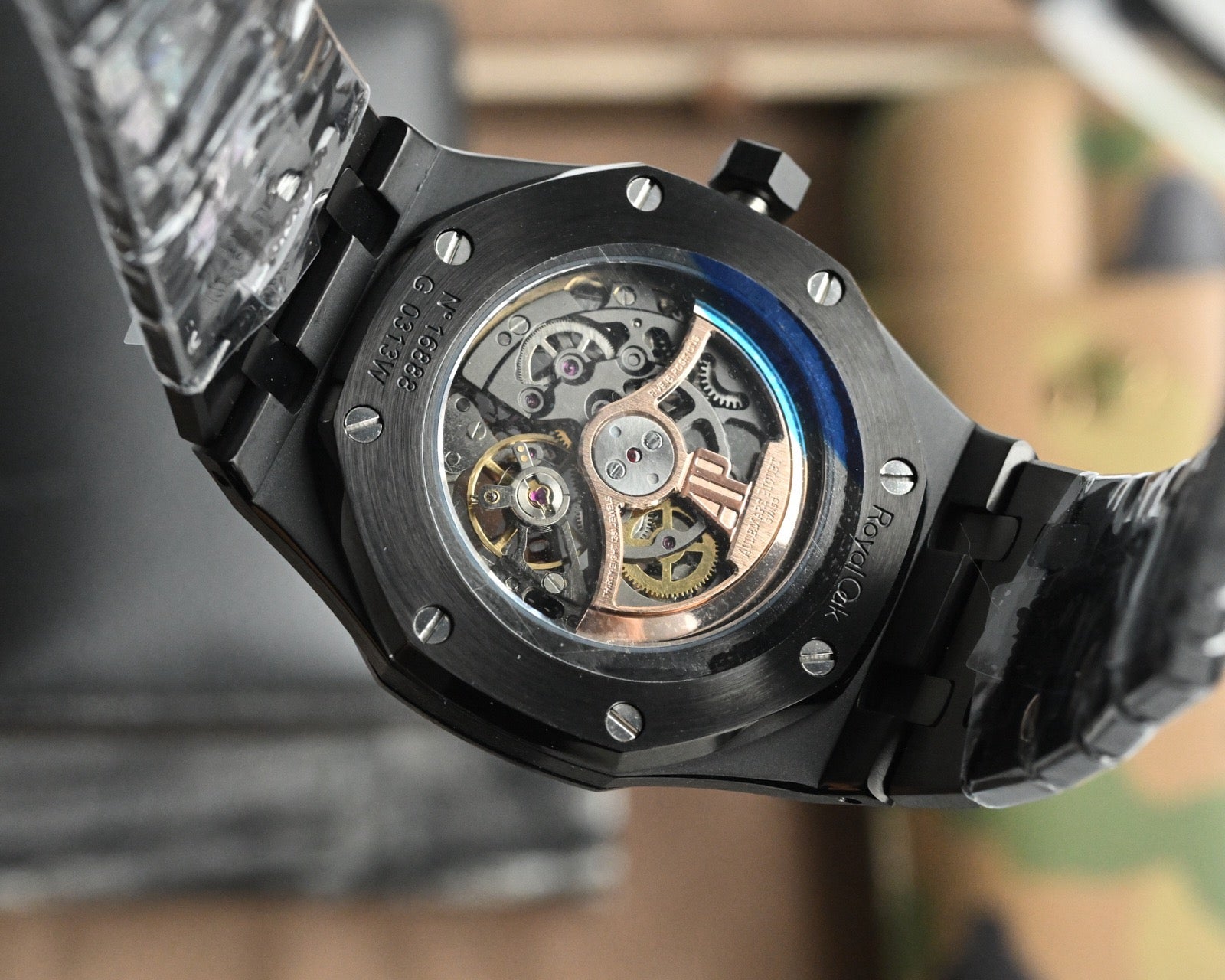 Golden, Silver and Black Watch