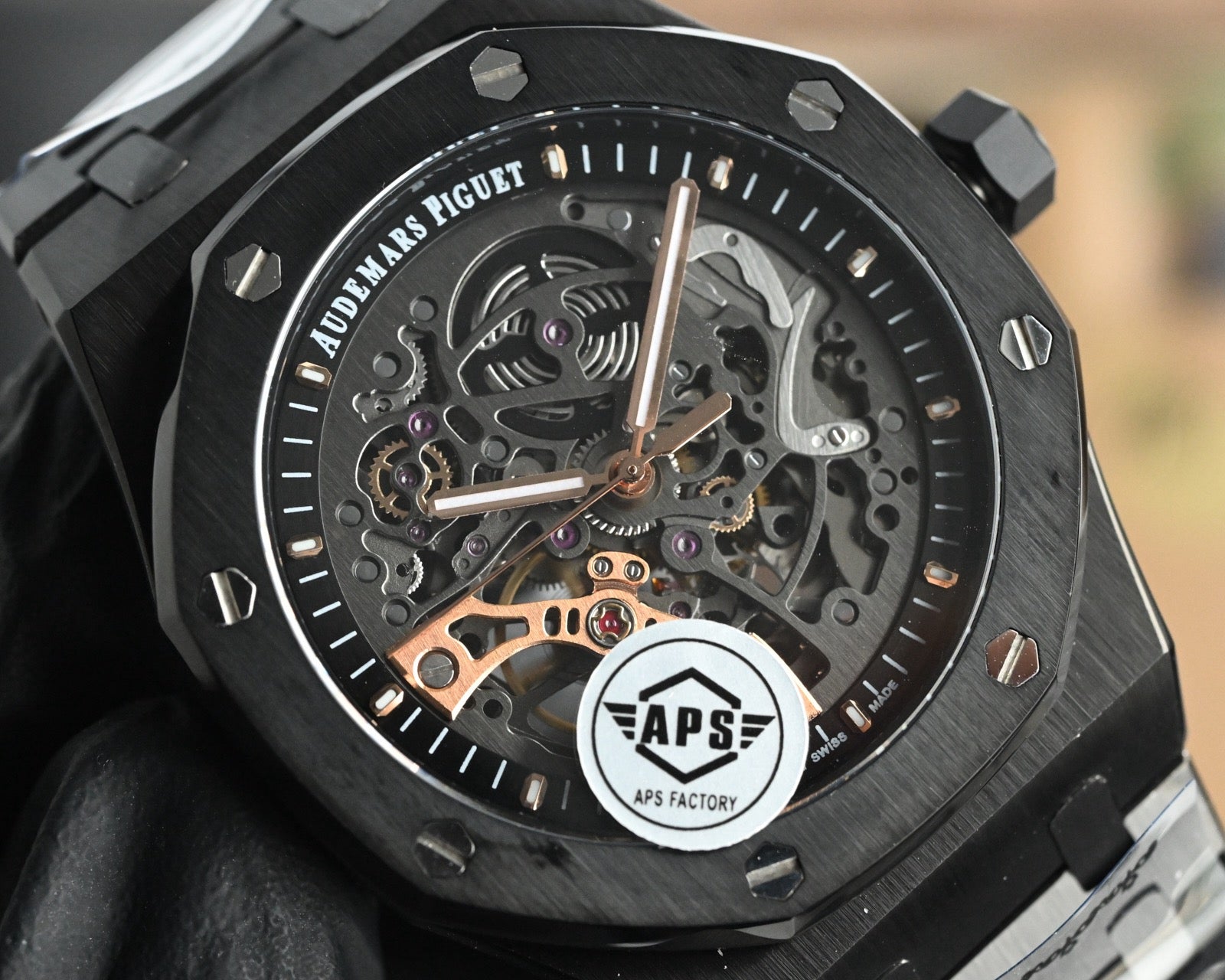 Golden, Silver and Black Watch
