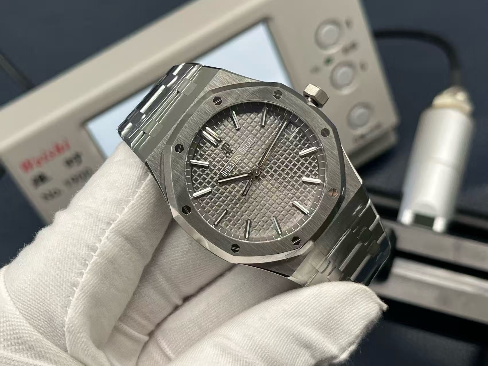 Dark silver Watch