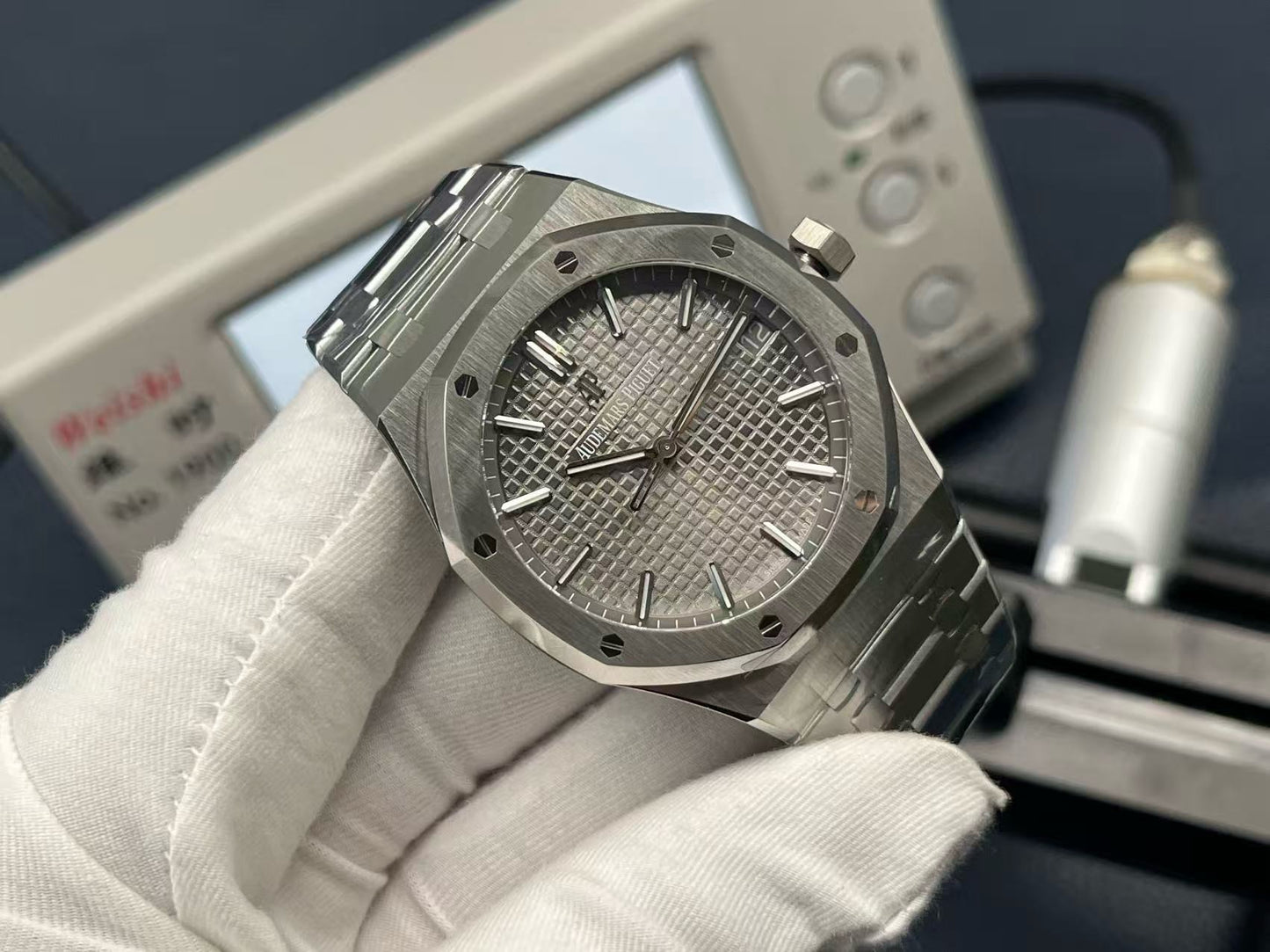 Dark silver Watch