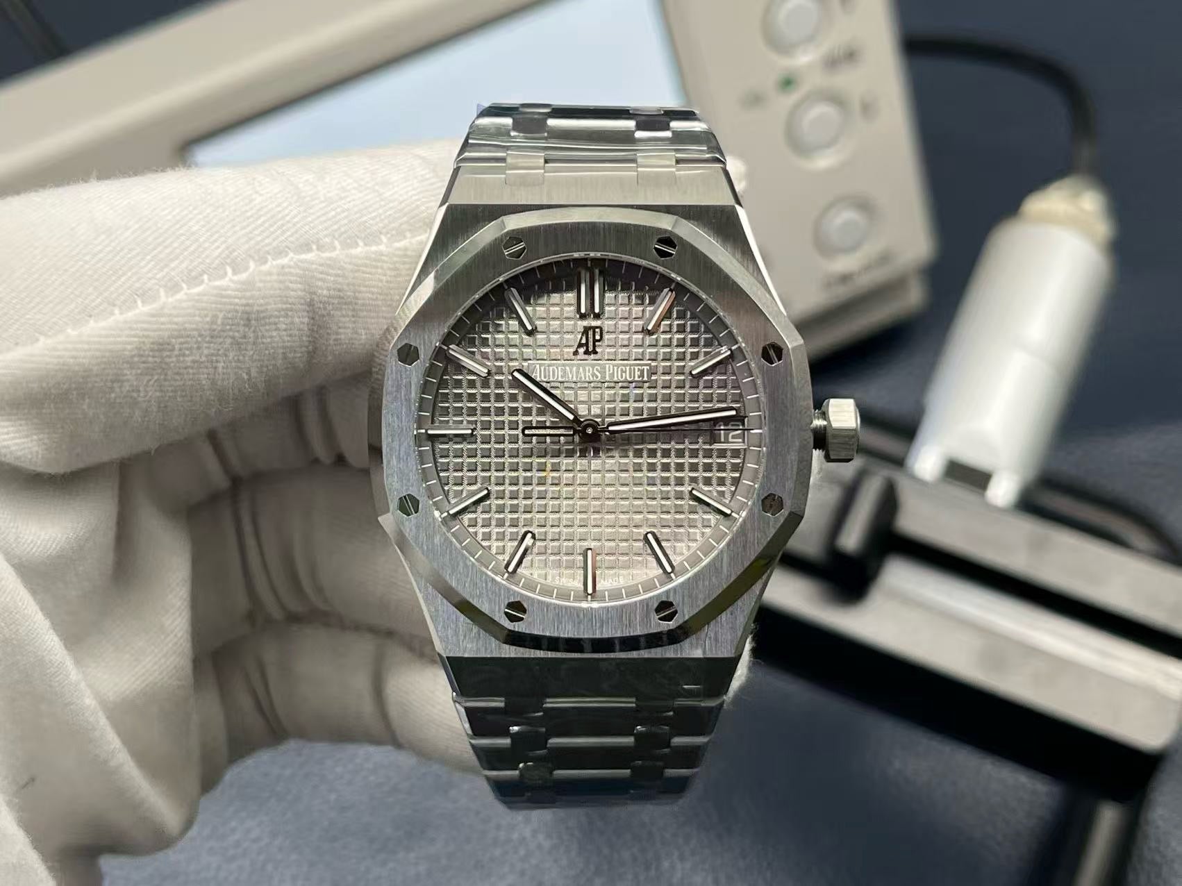 Dark silver Watch