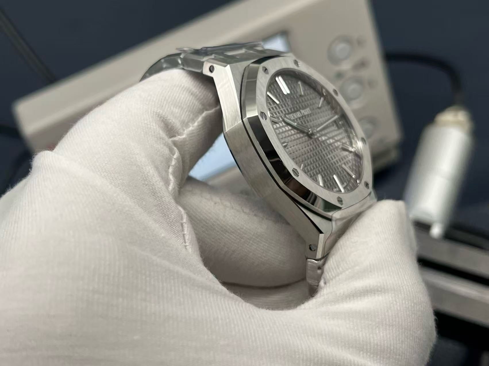 Dark silver Watch