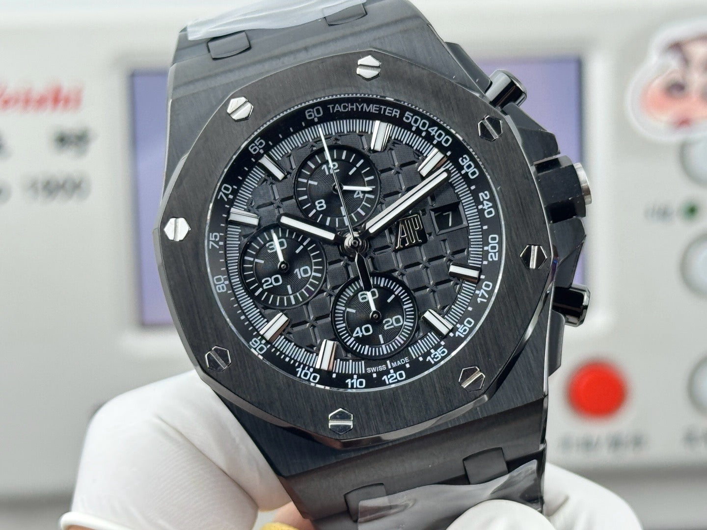 Black and Blue Watch