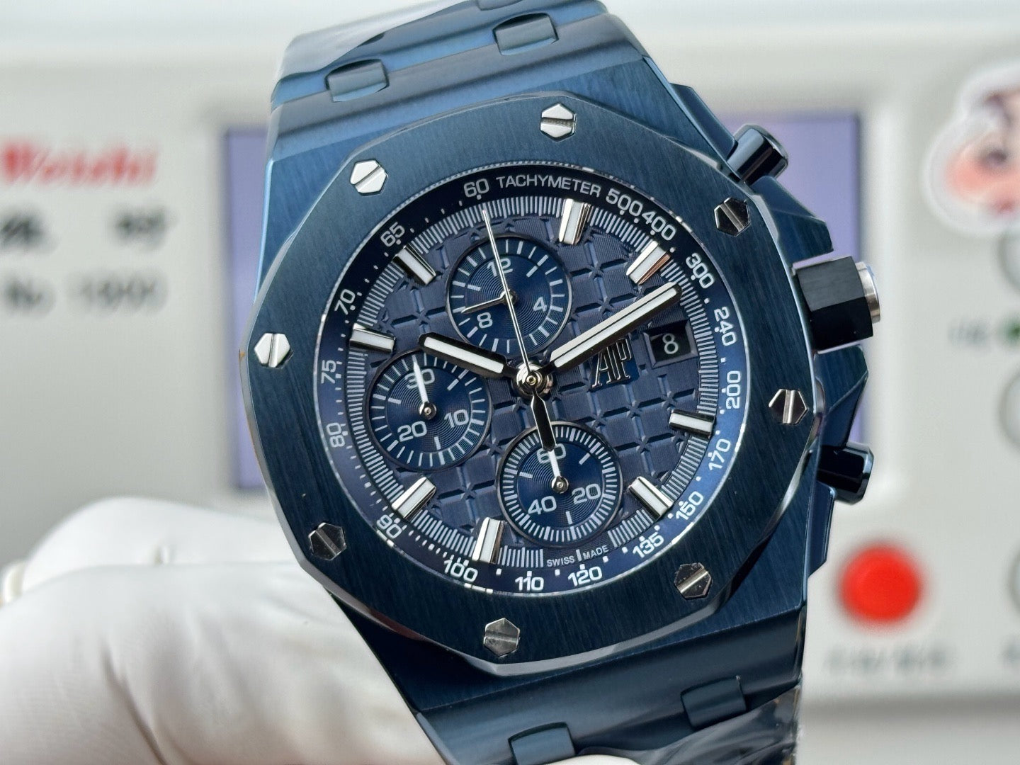 Black and Blue Watch