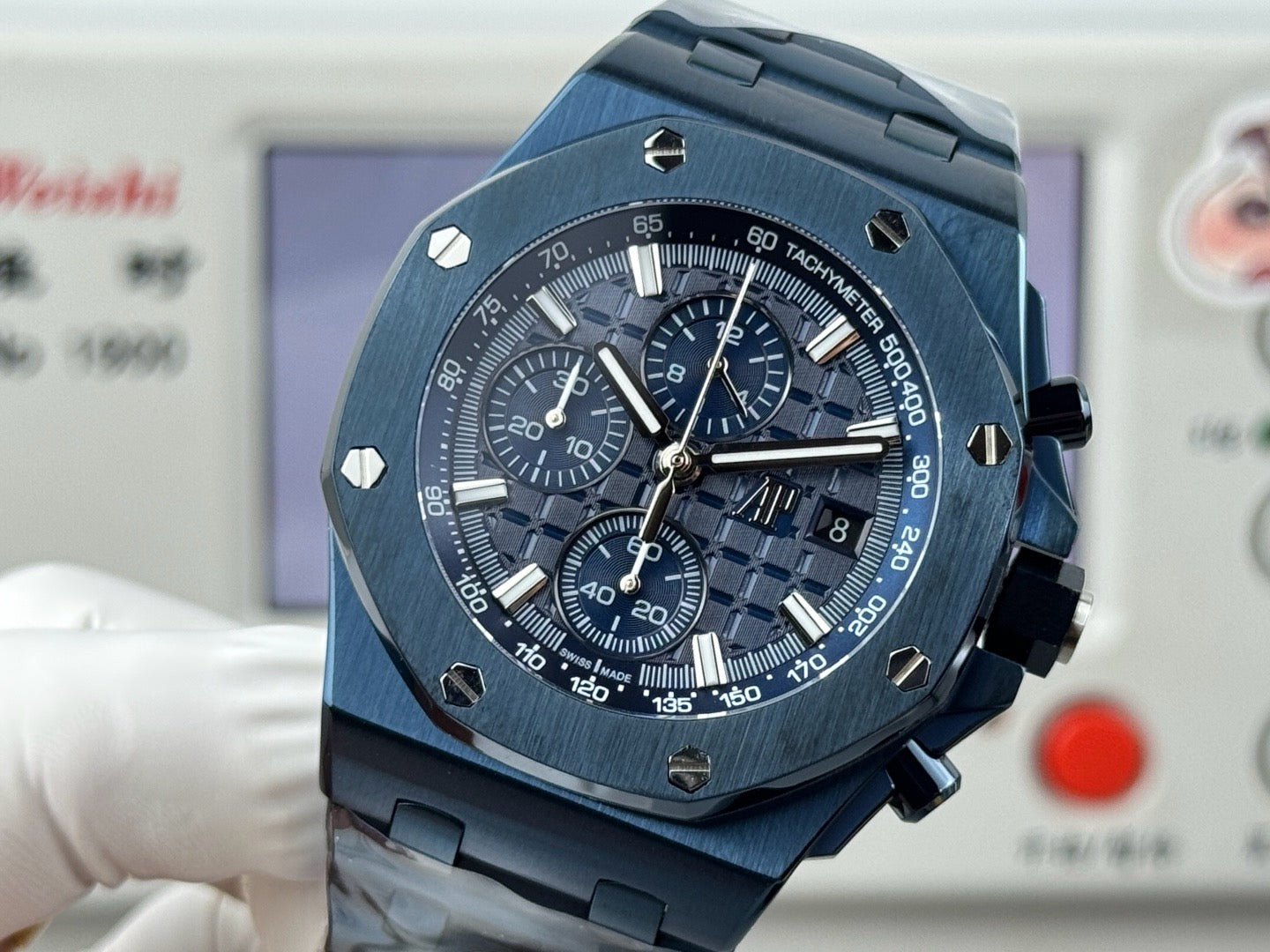 Black and Blue Watch
