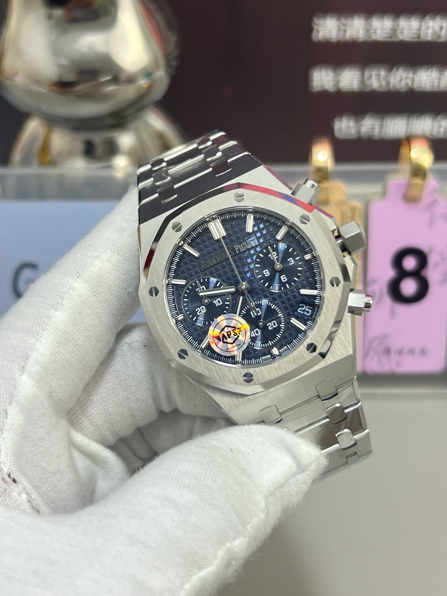 Silver black Watch