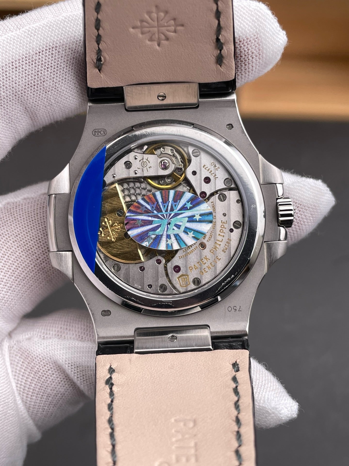 Orange black silver and Black silver Watch