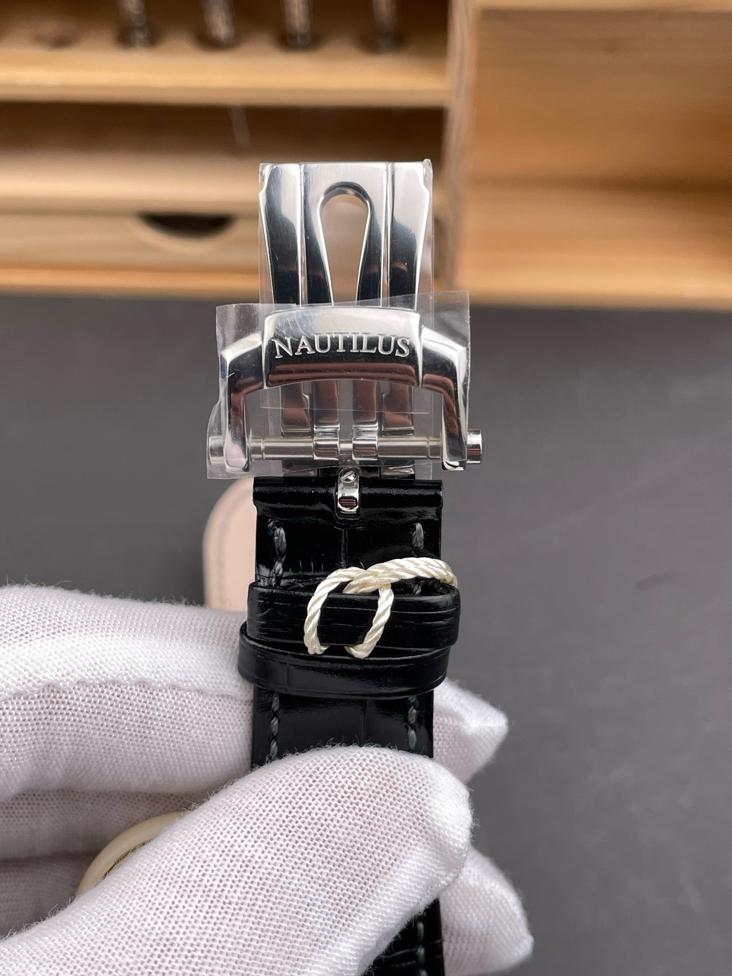 Orange black silver and Black silver Watch