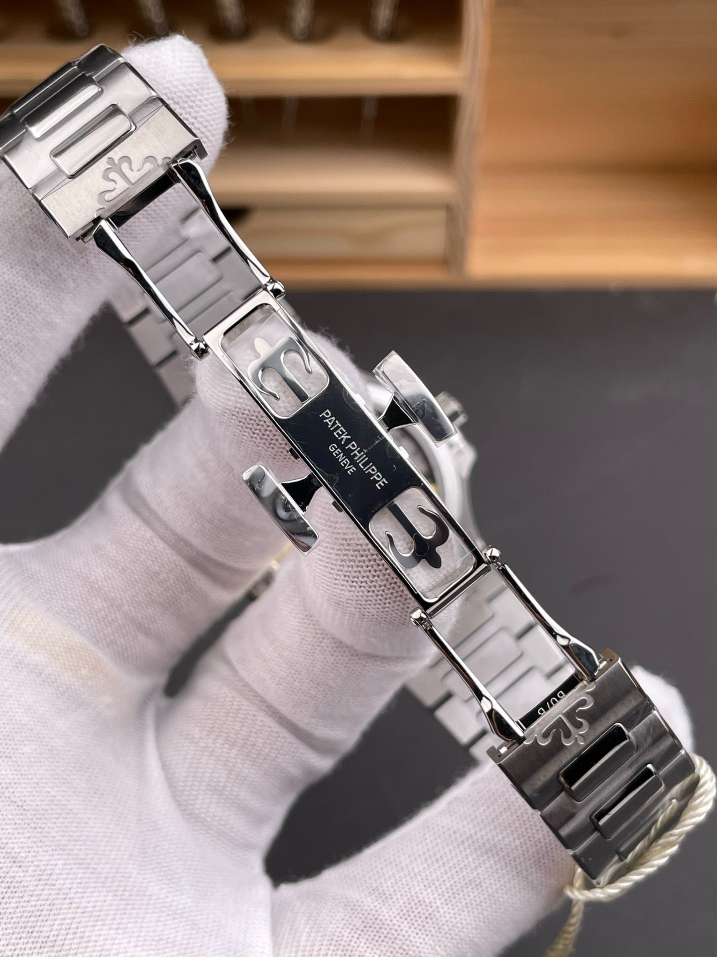 Silver blue Watch