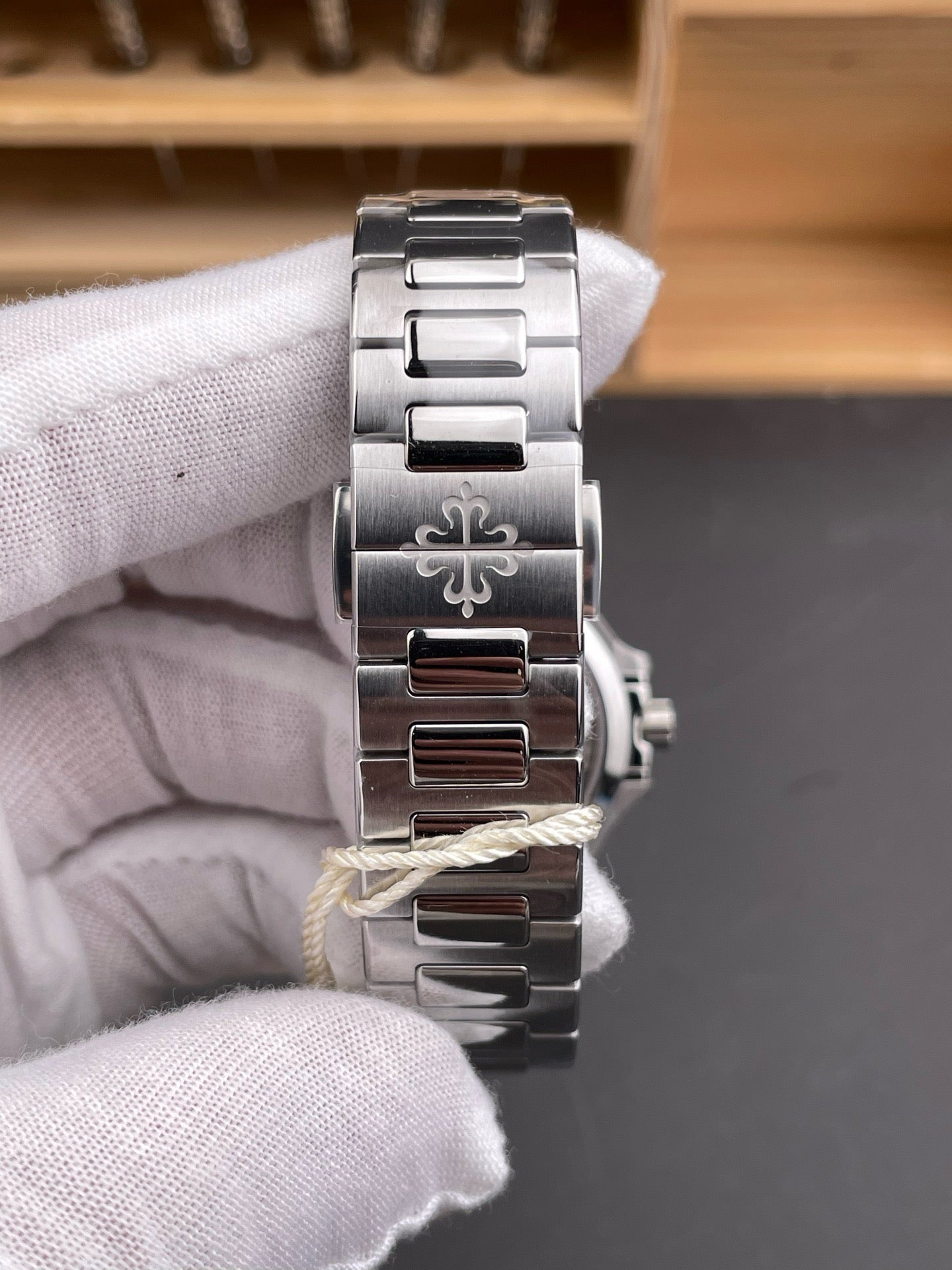 Silver blue Watch
