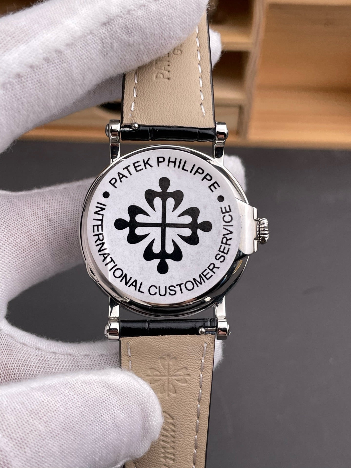 Black and Brown white Watch