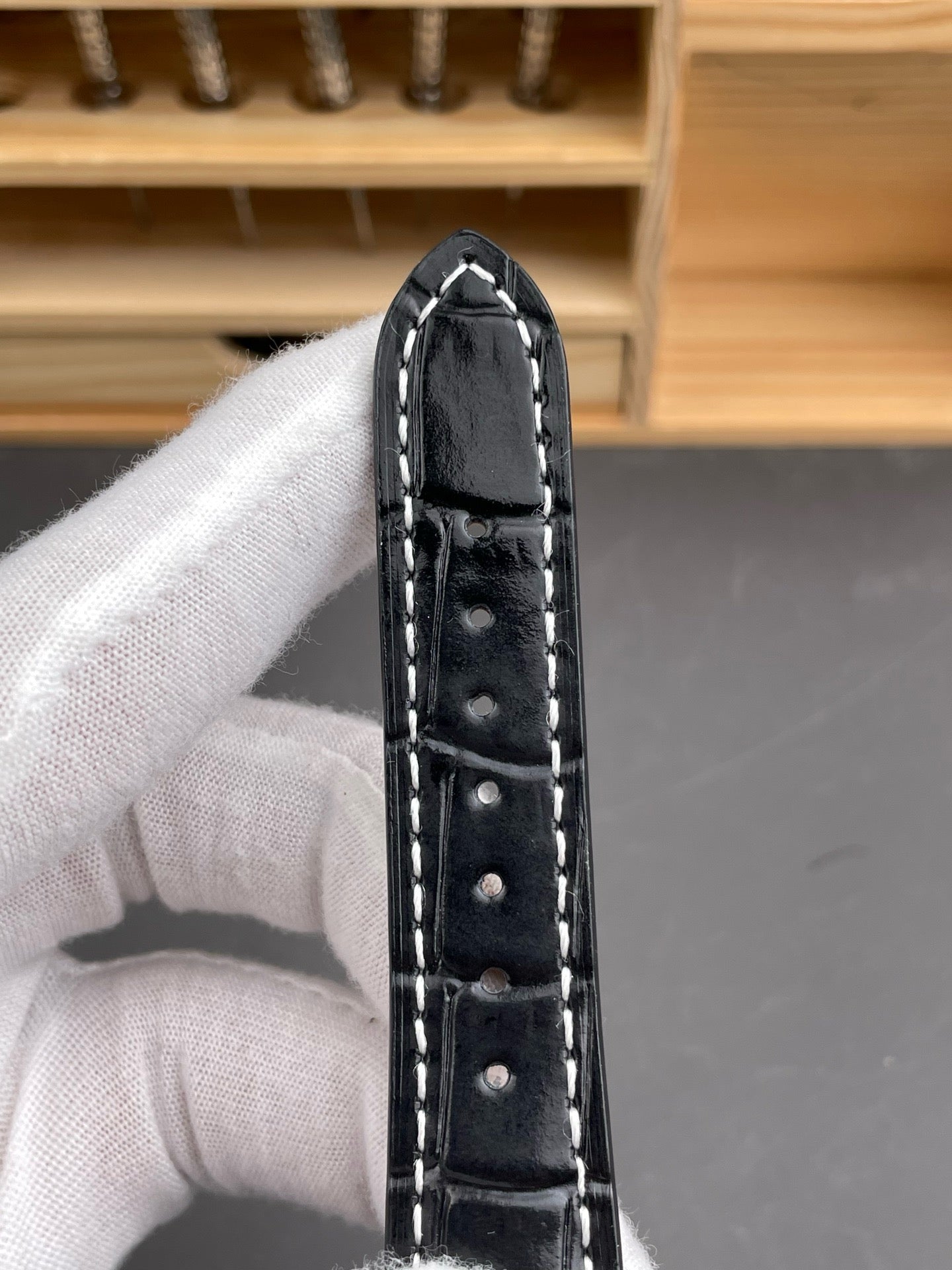 Black and Brown white Watch