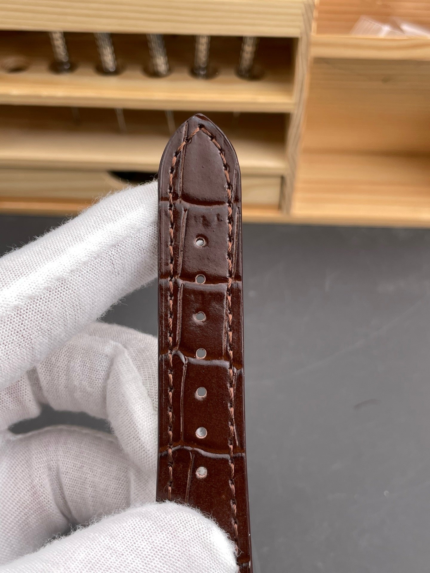 Black and Brown white Watch