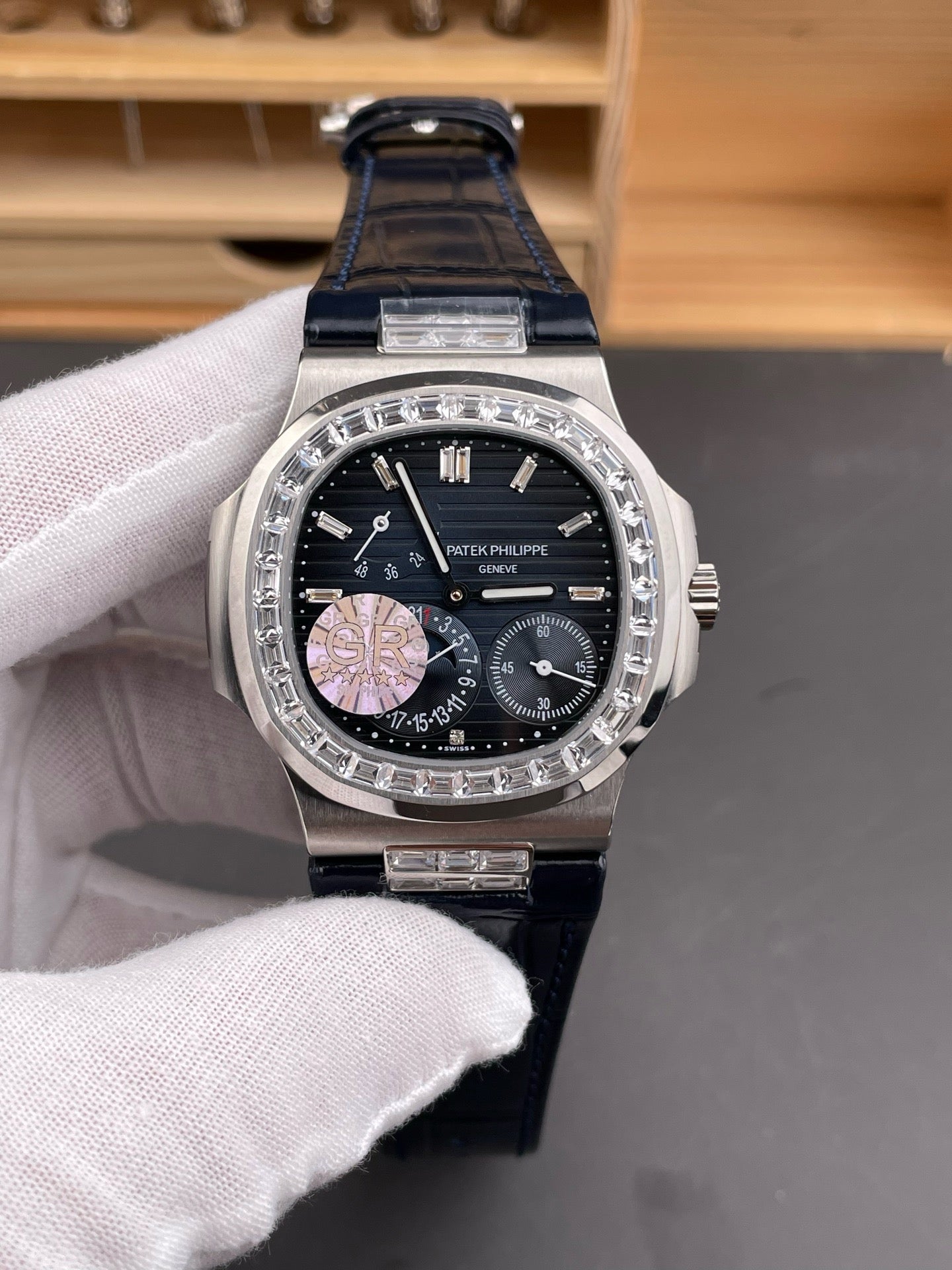 Silver black Watch