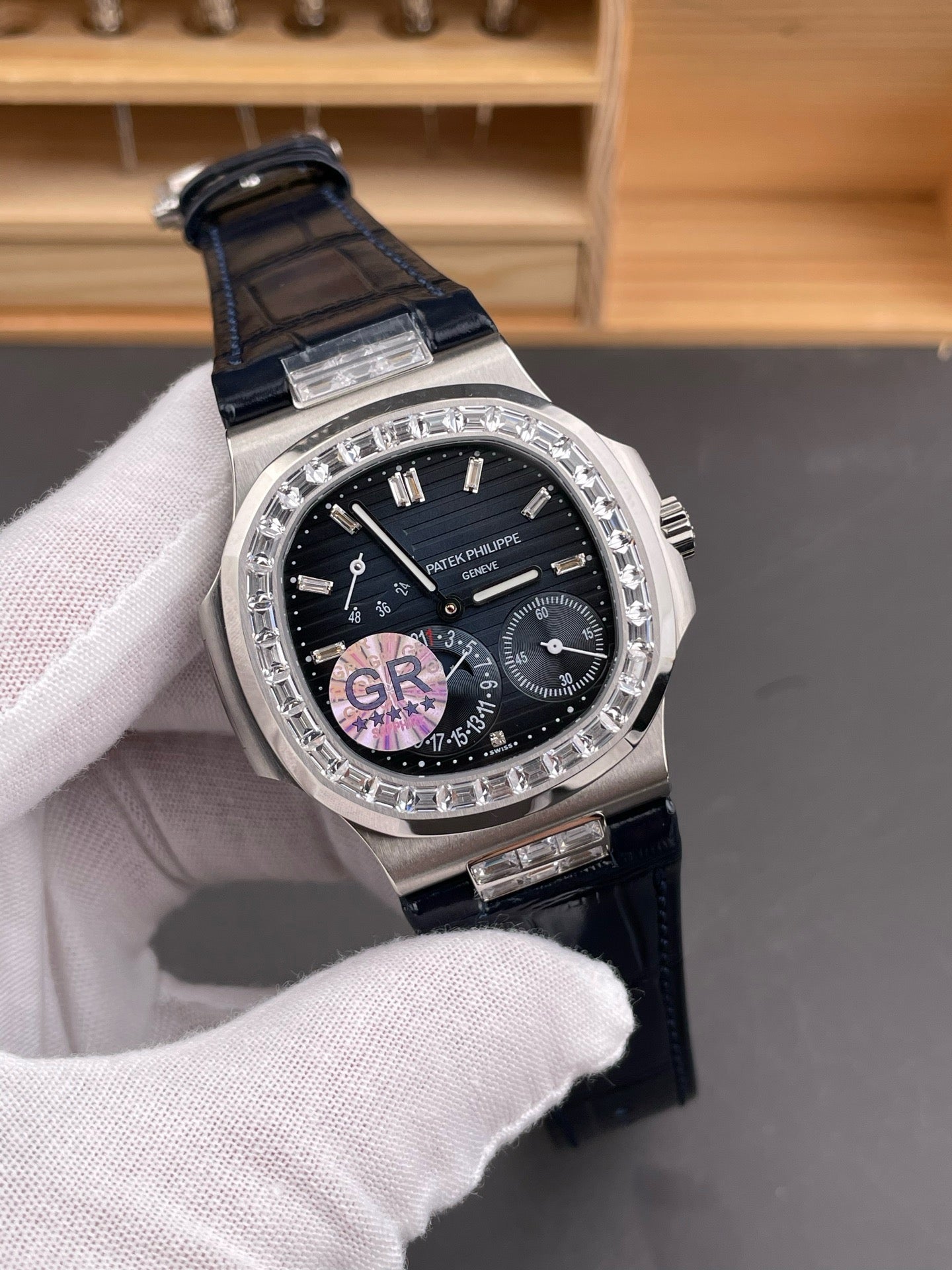 Silver black Watch