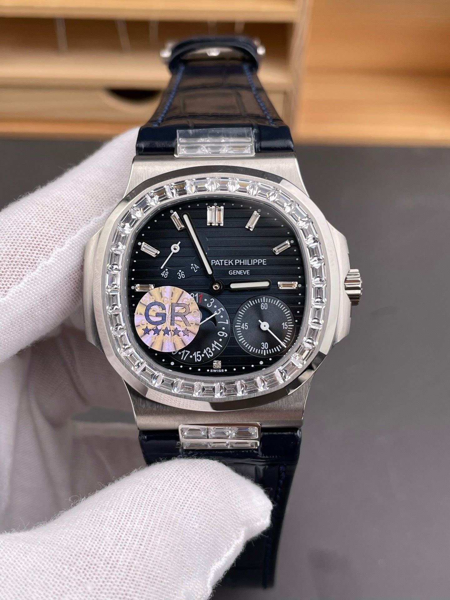 Silver black Watch