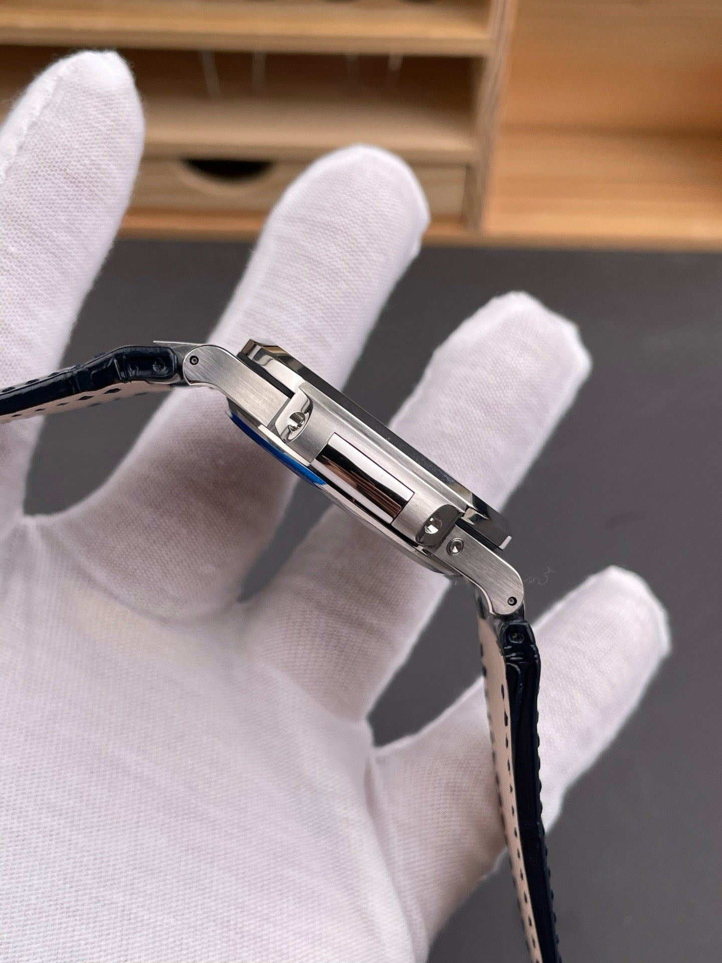 Silver black Watch