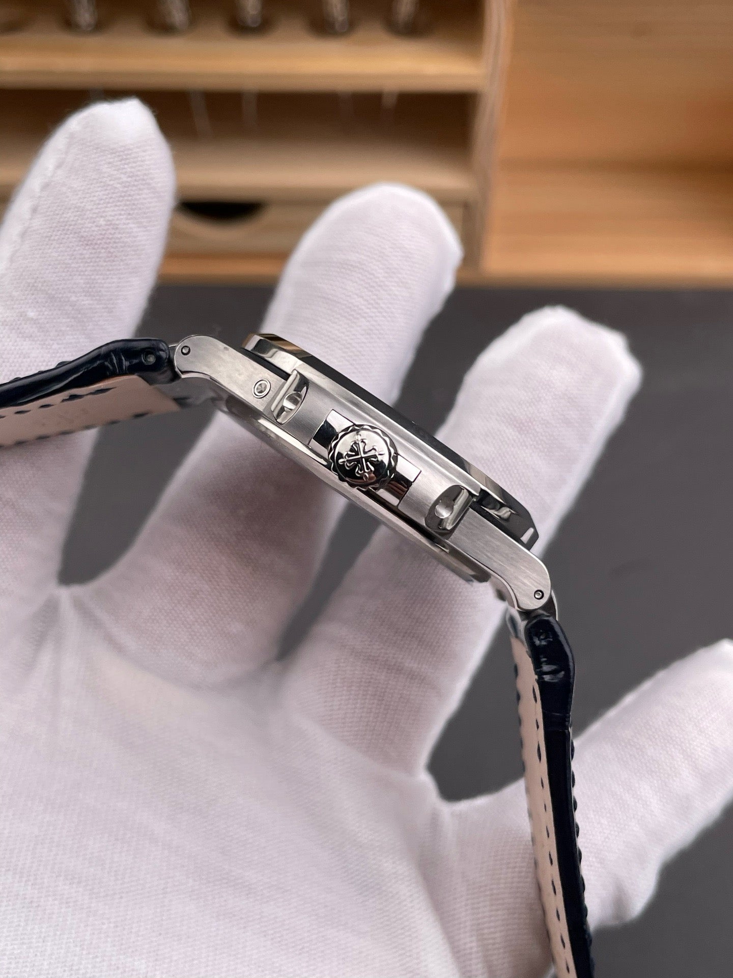 Silver black Watch