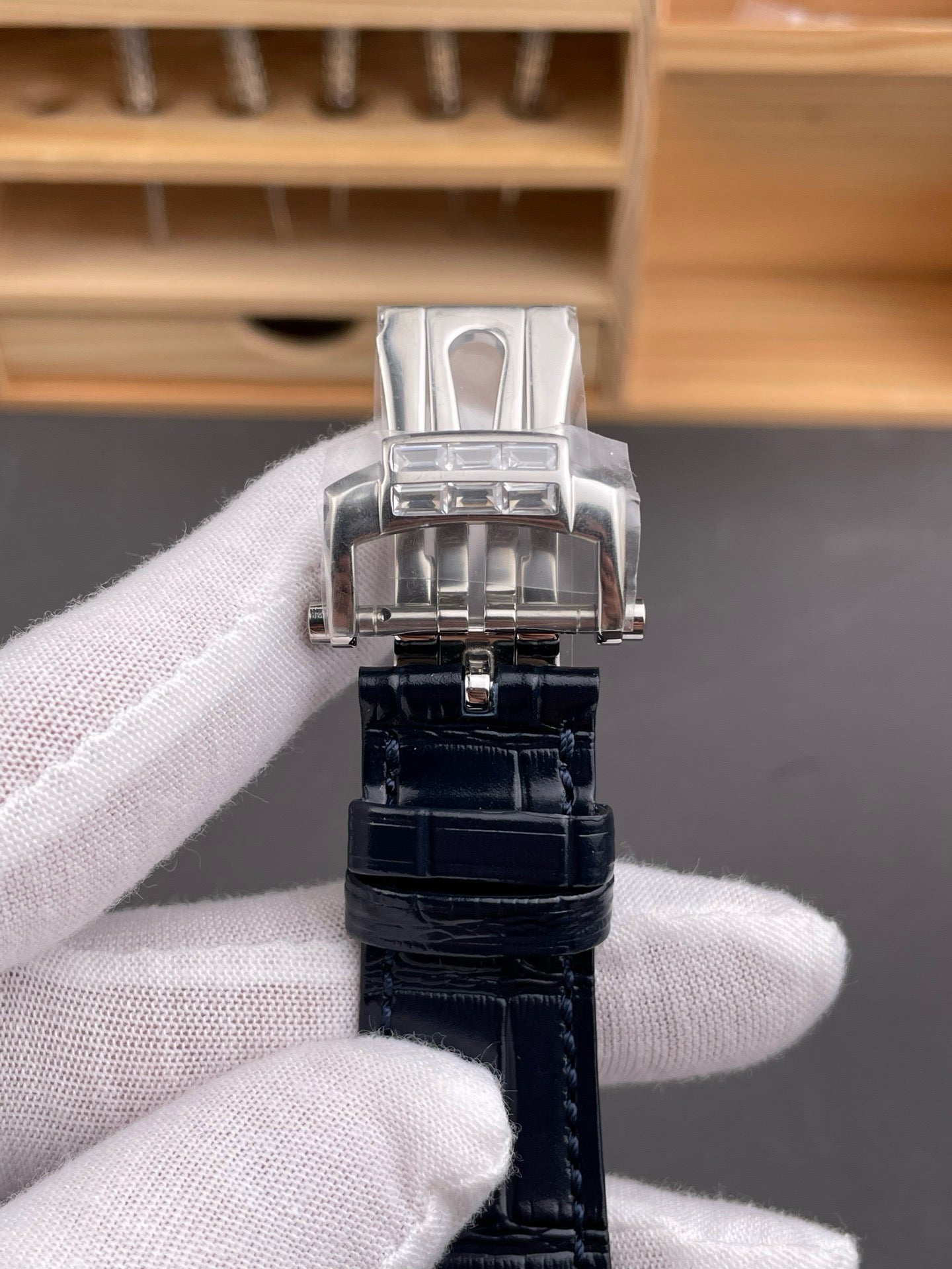 Silver black Watch