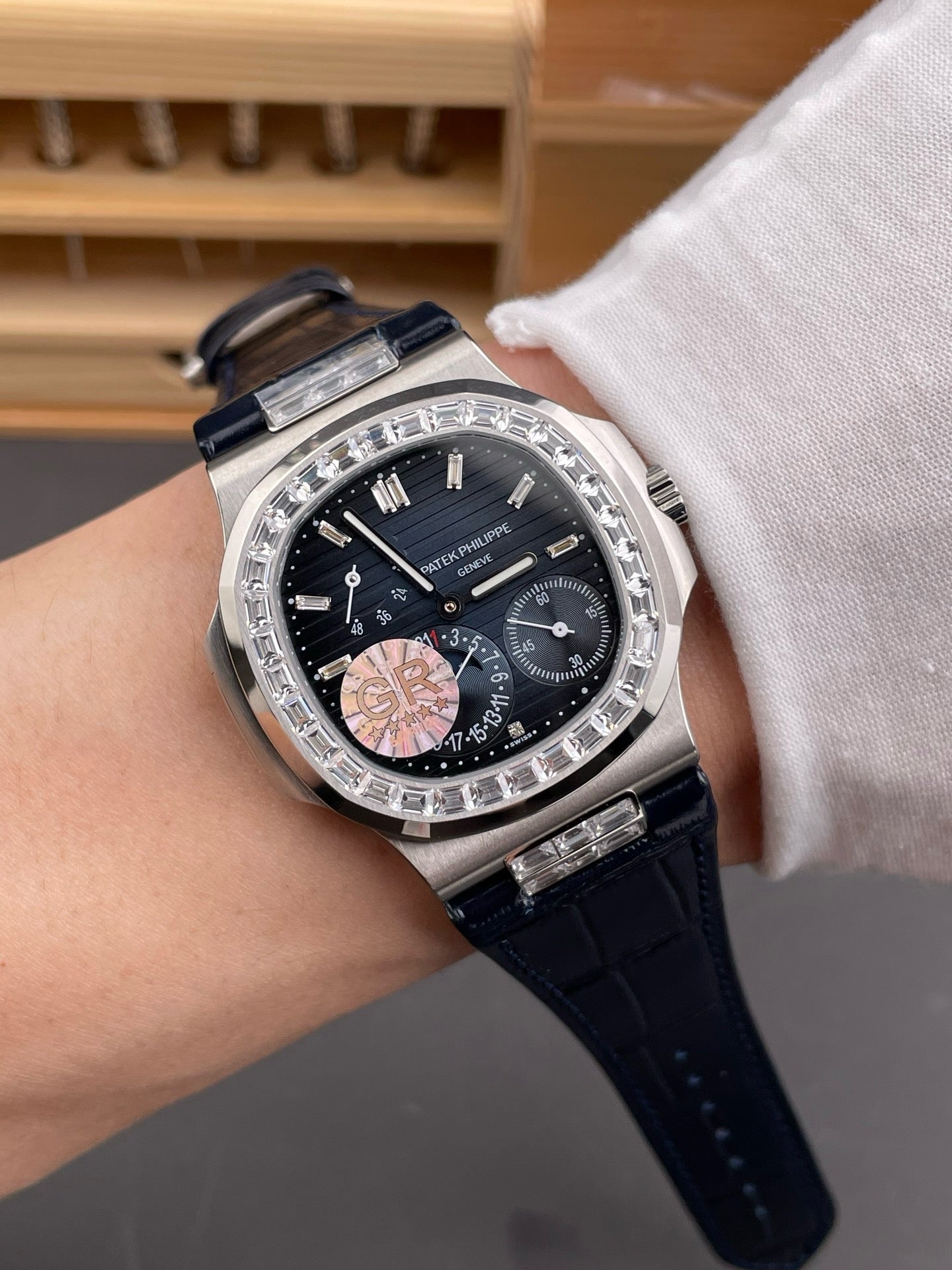 Silver black Watch