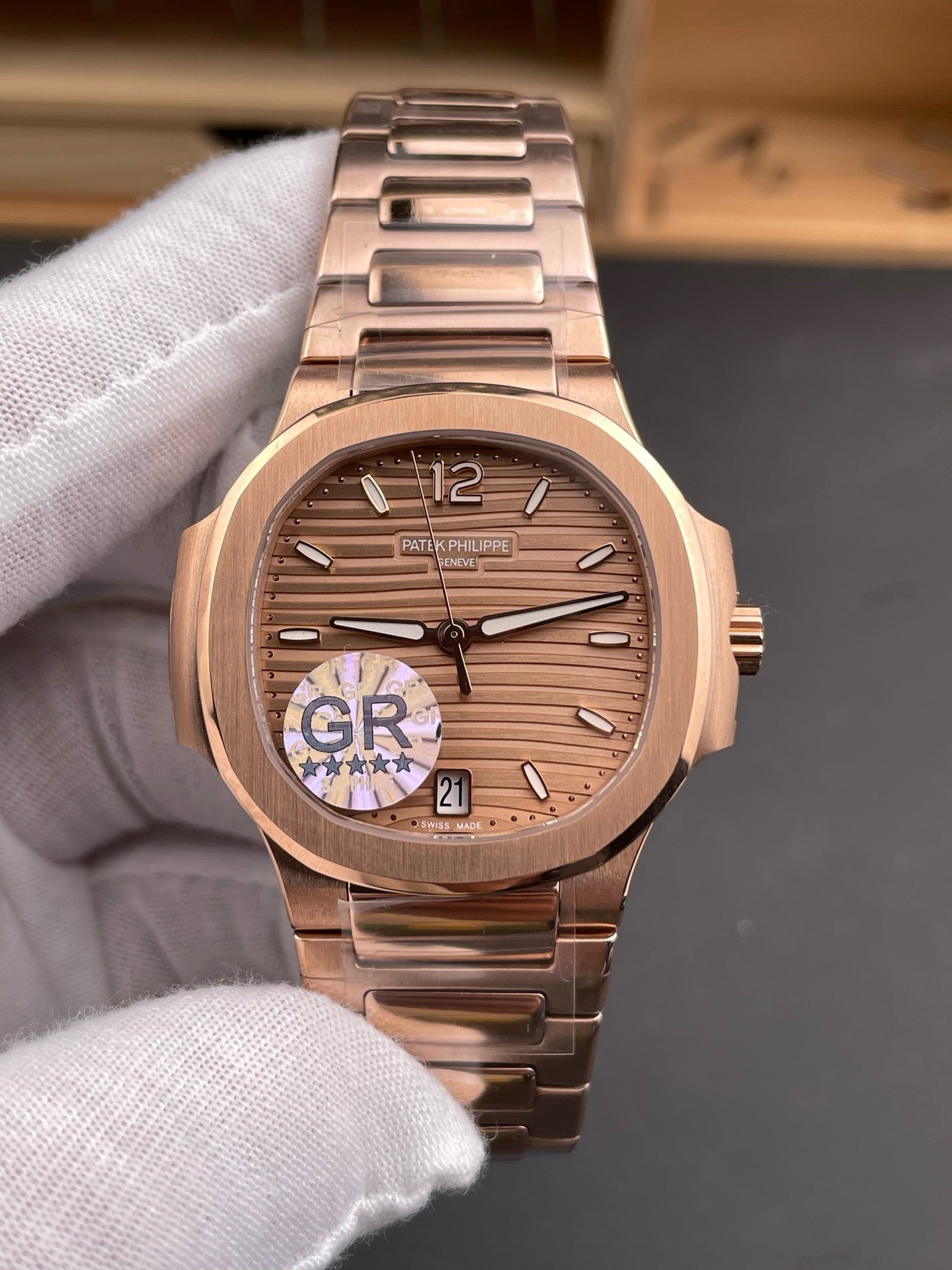 Golden brown Watch