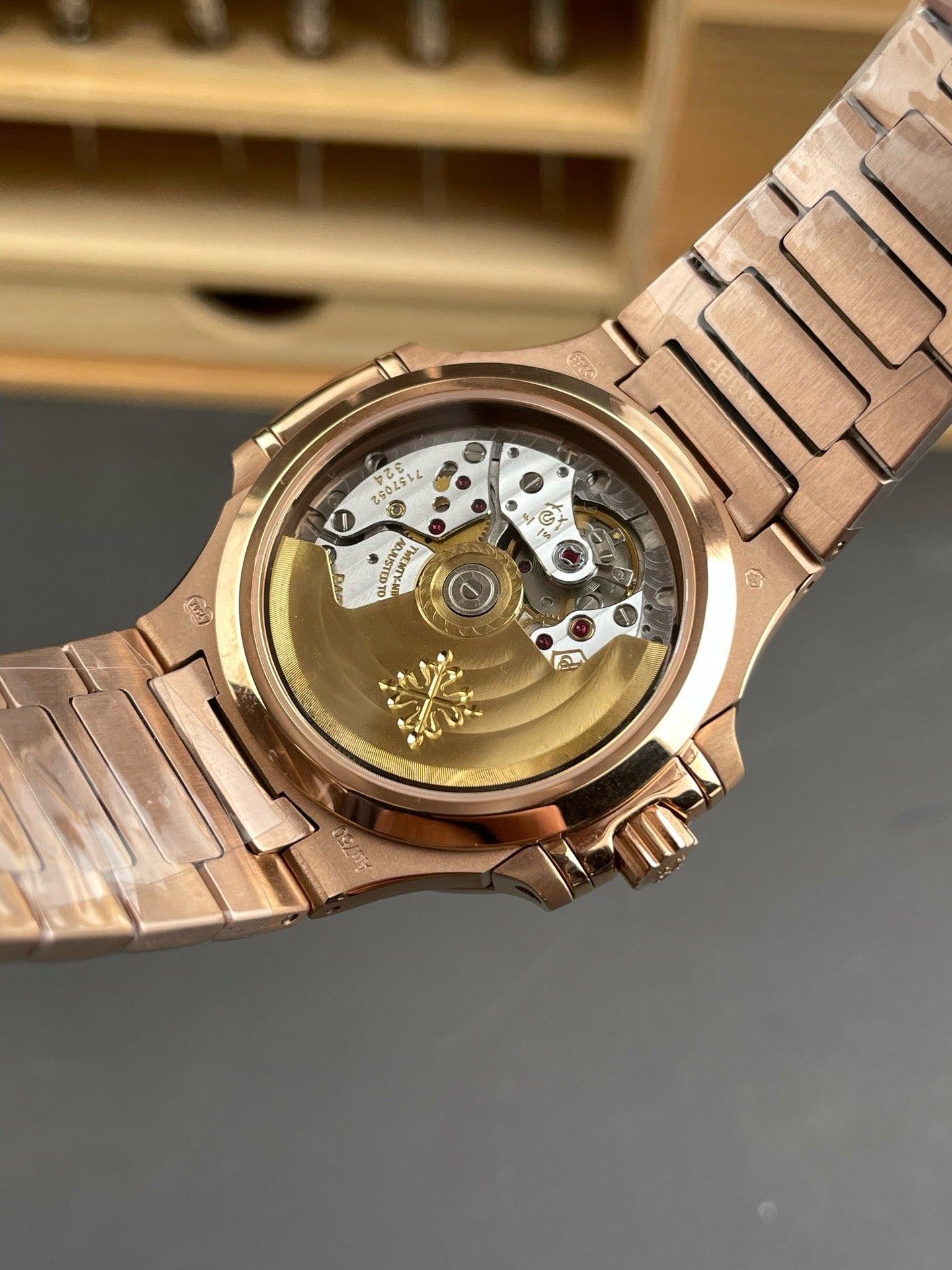 Golden brown Watch