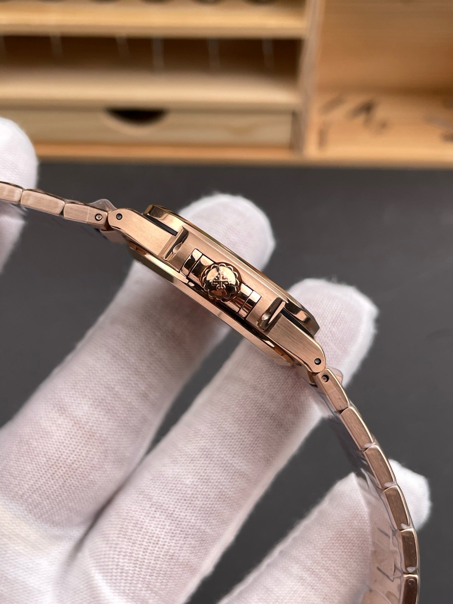 Golden brown Watch