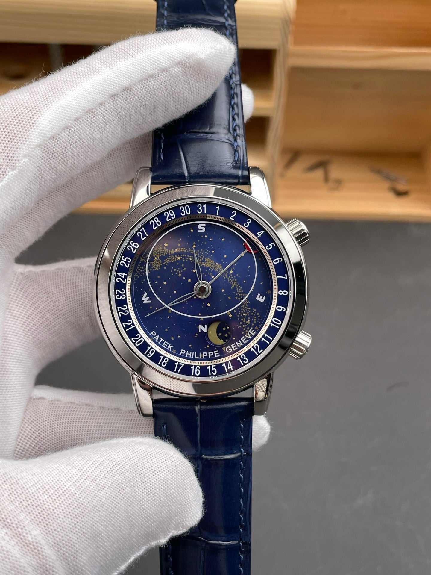 Black blue Watch