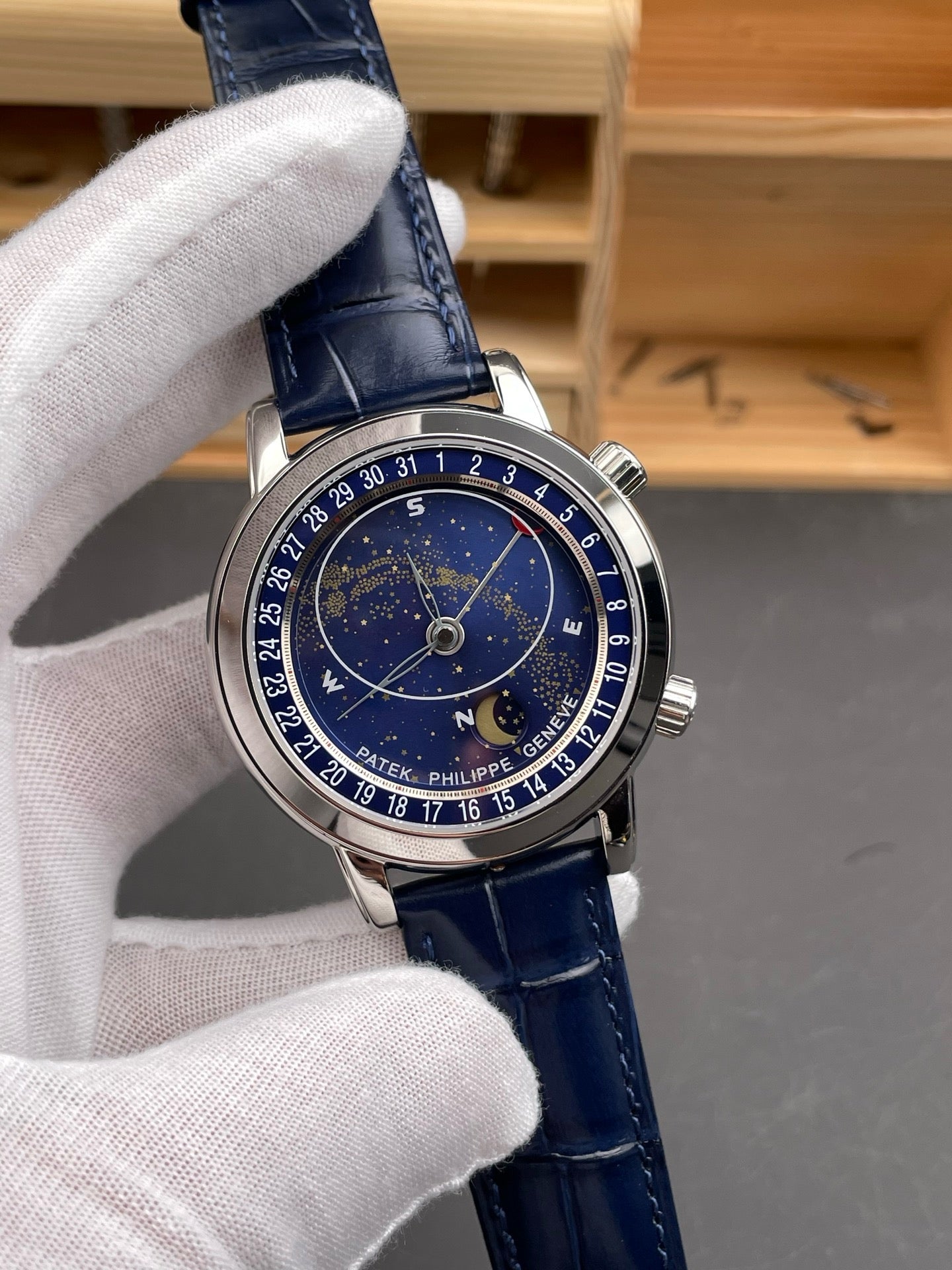 Black blue Watch