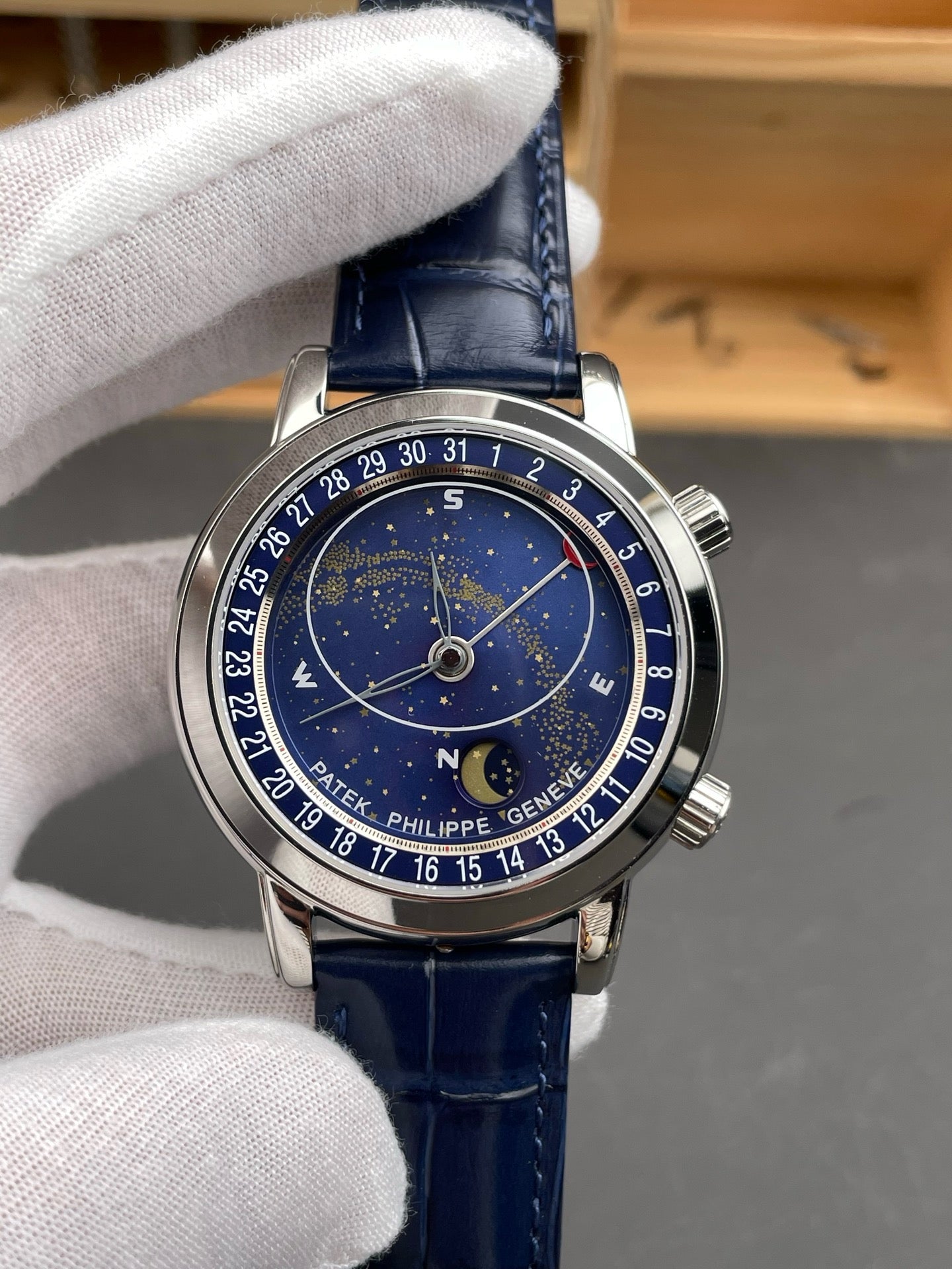 Black blue Watch