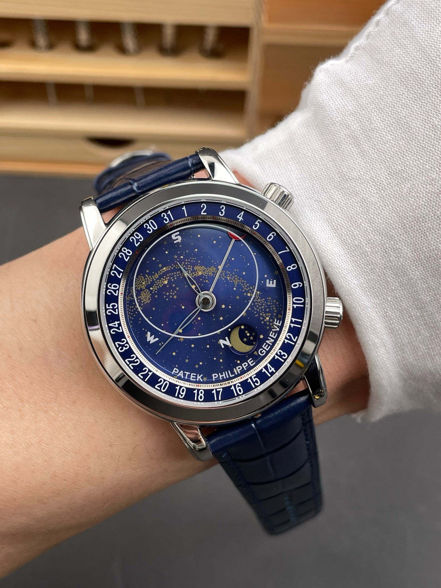 Black blue Watch