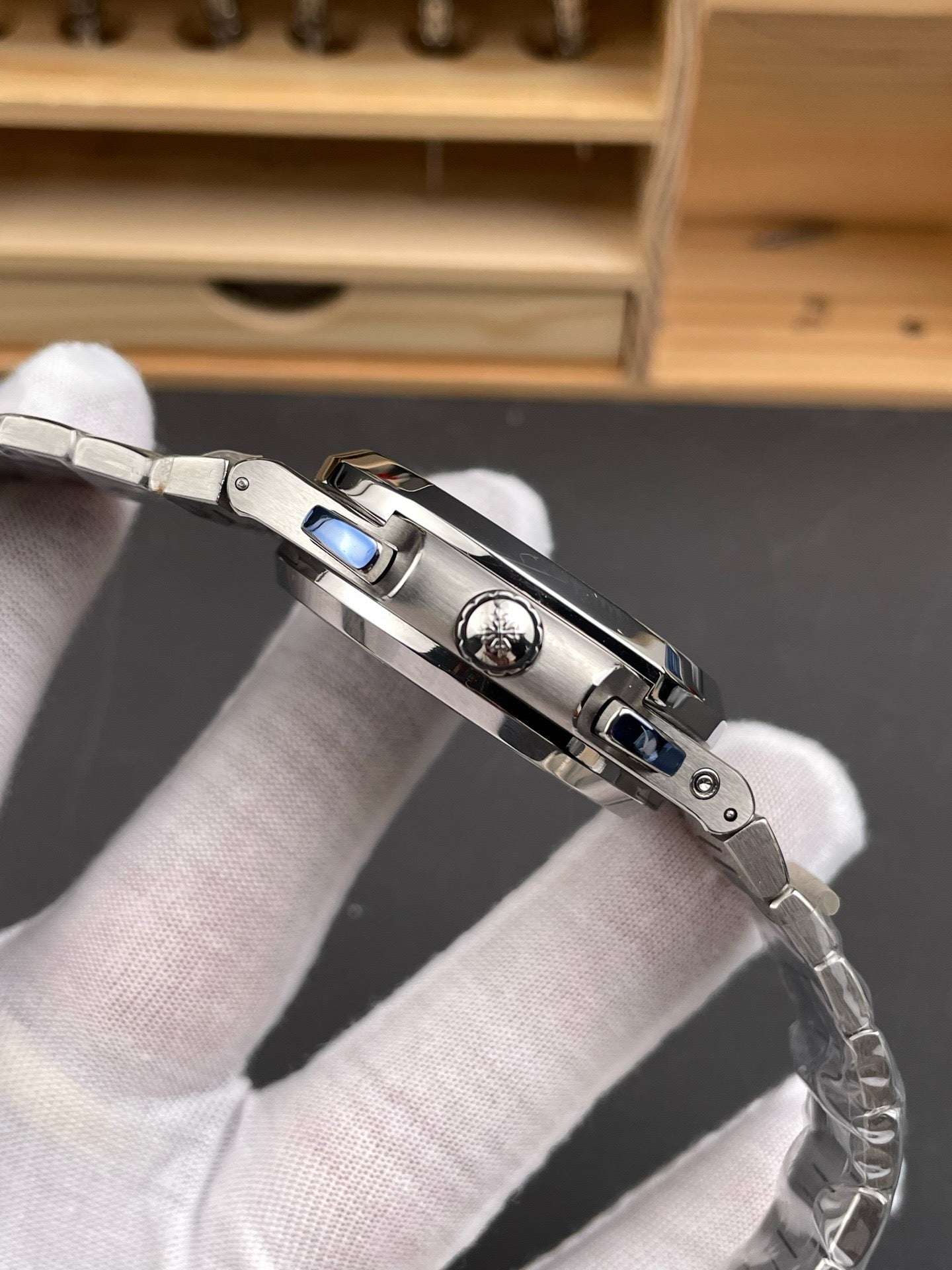 Silver black Watch
