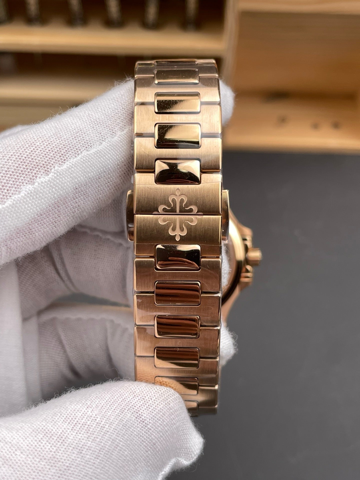 Gold and Gold silver Watch