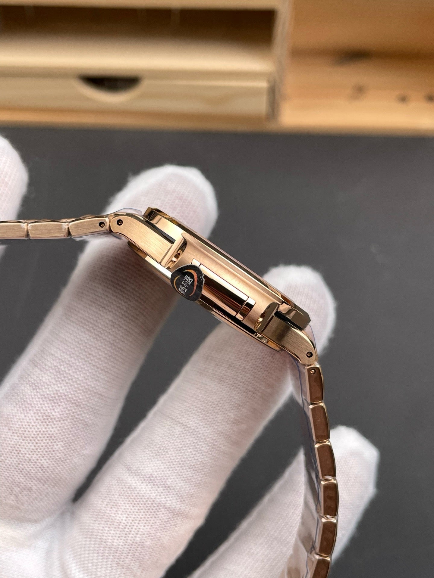 Gold and Gold silver Watch